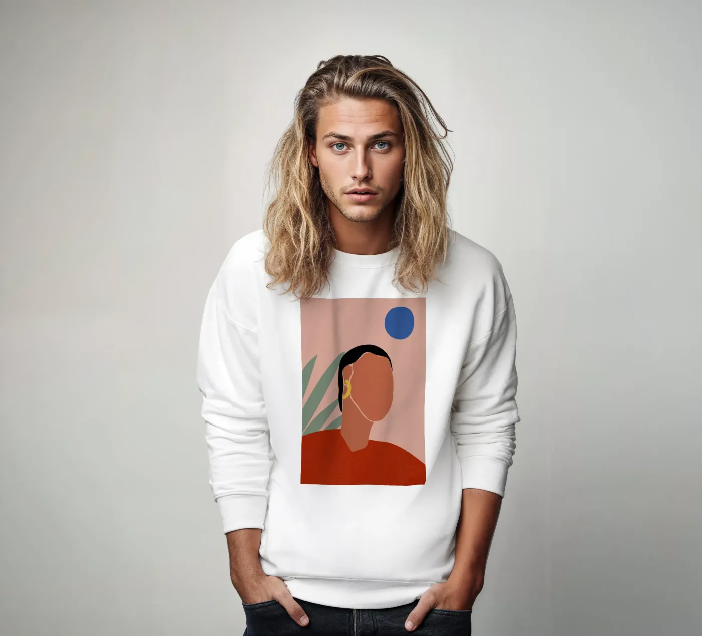 Portrait felpa da Pure