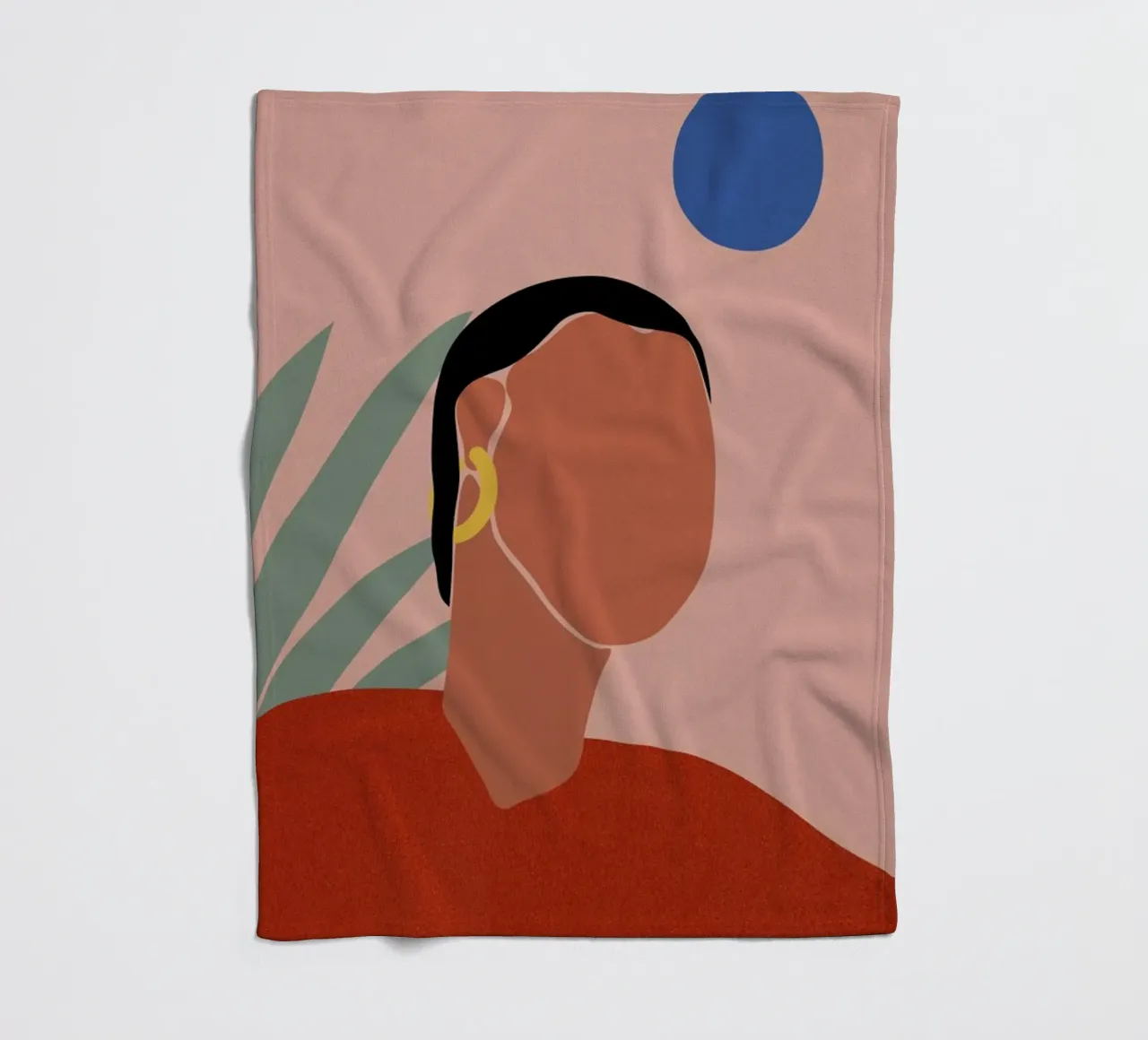 Portrait Fleecedecke von Pure