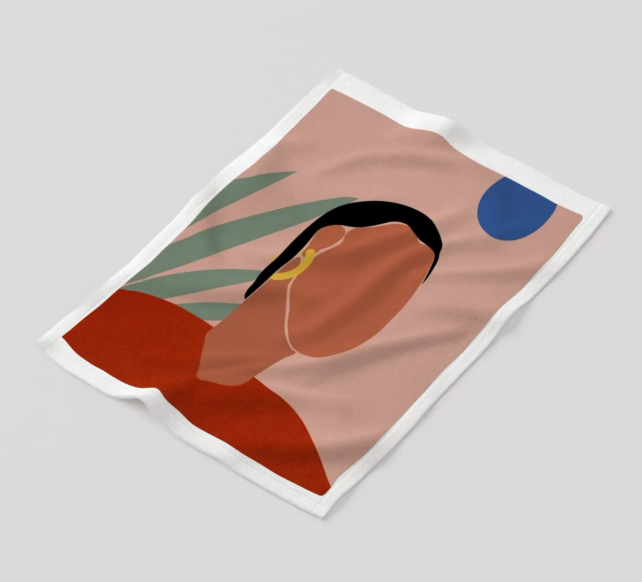 Portrait Fleecedecke von Pure