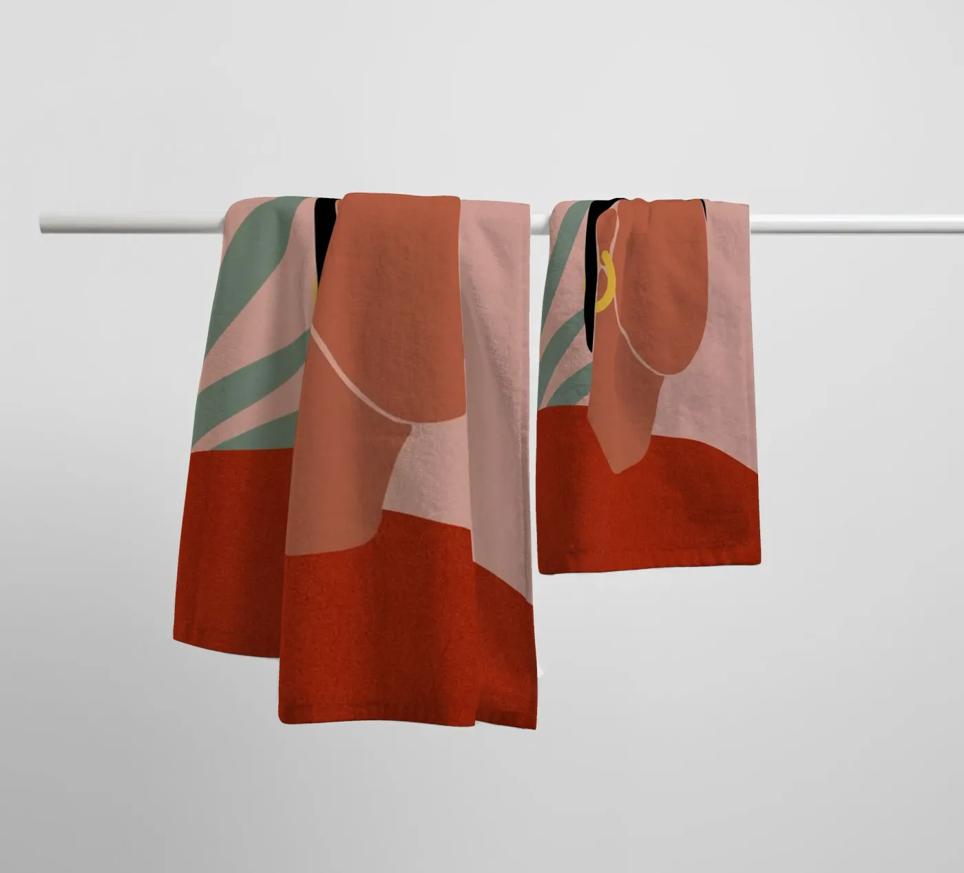 Portrait towel by Pure