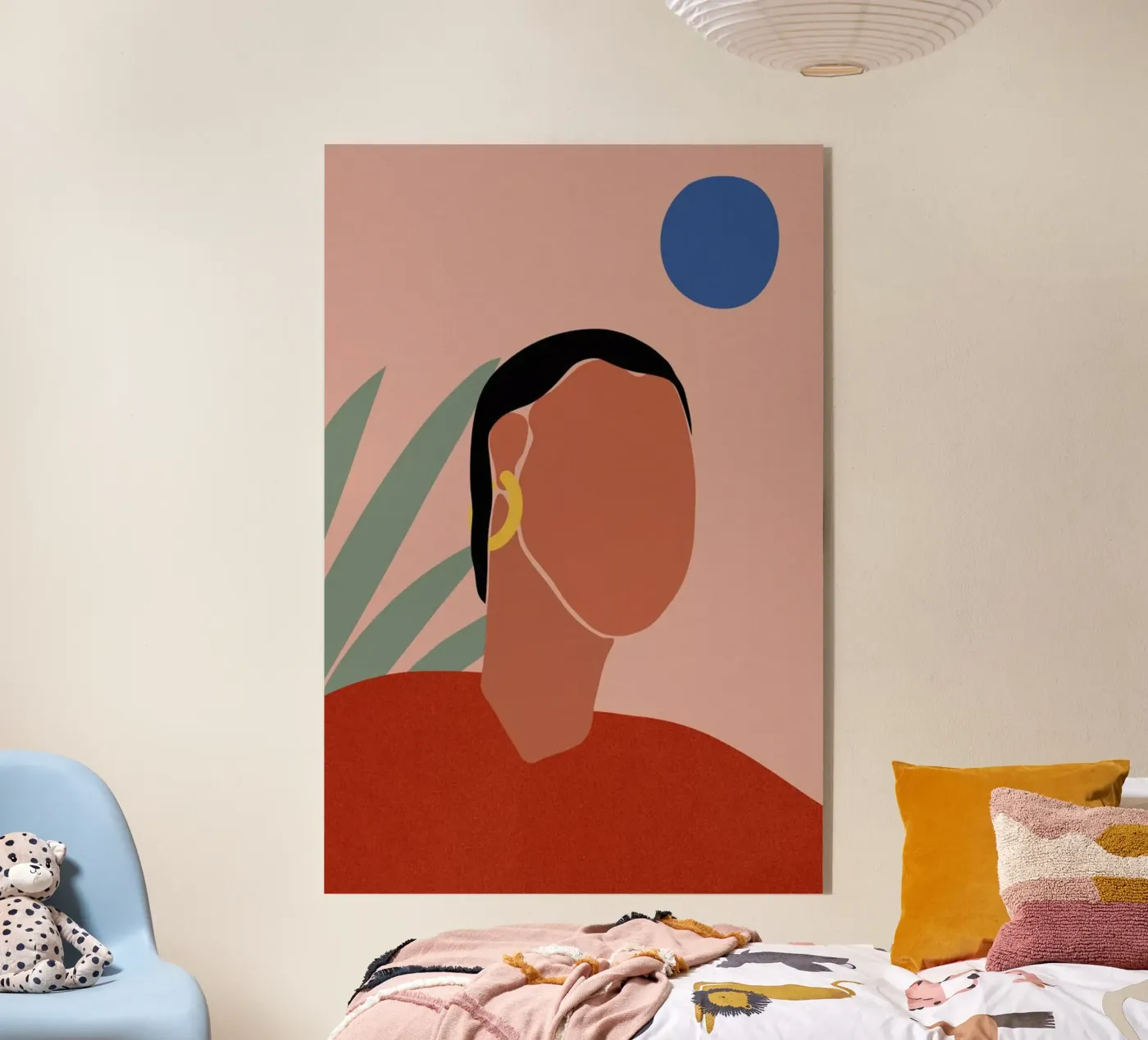 Portrait acryl van Pure