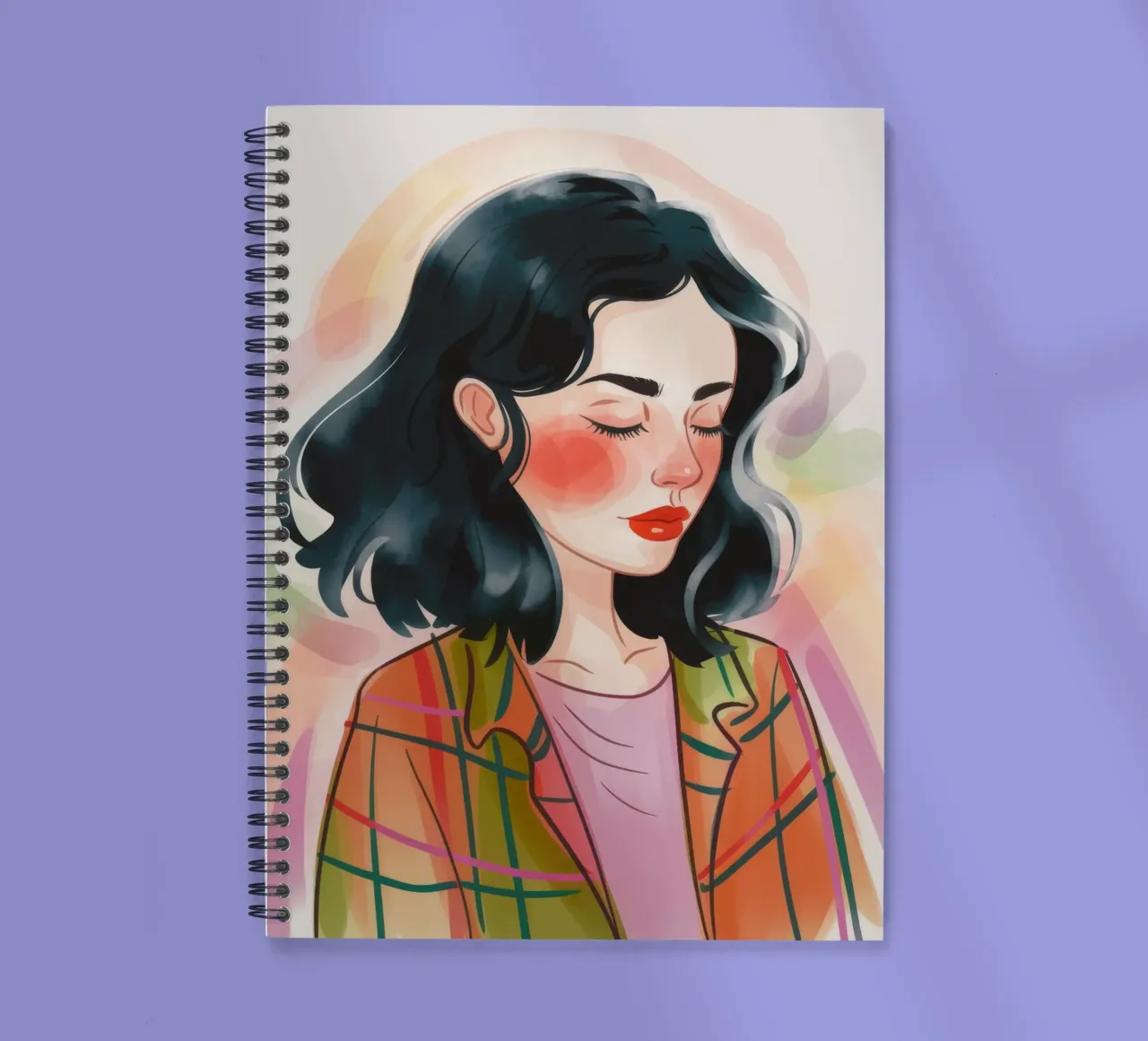 Casual Daydreamer spiral notebook by Nebula Verse