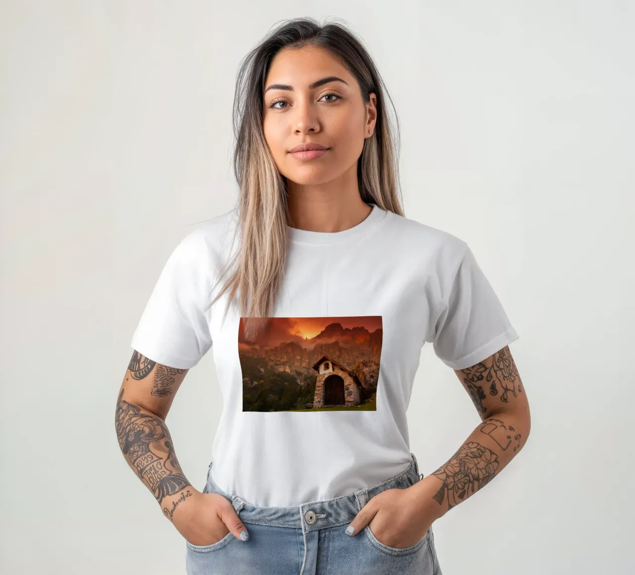città natura 8 t-shirt da Bttn
