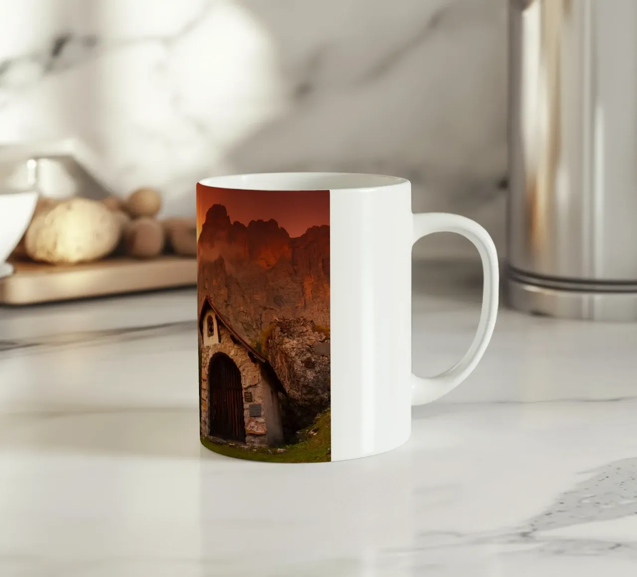 città natura 8 tazza in ceramica da Bttn