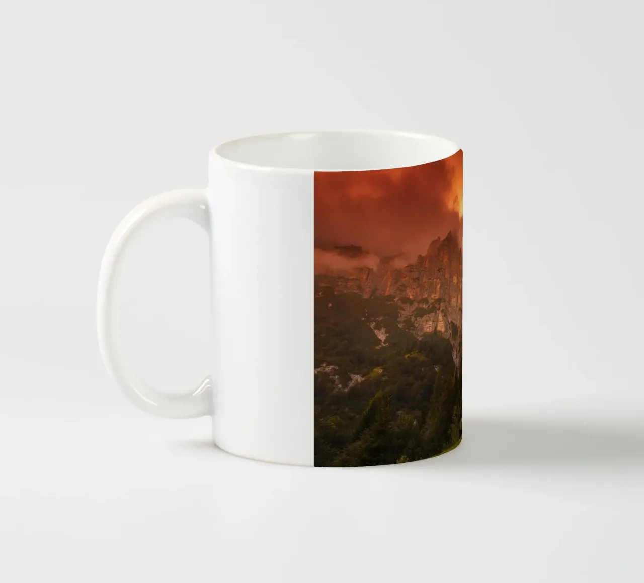 città natura 8 tazza in ceramica da Bttn