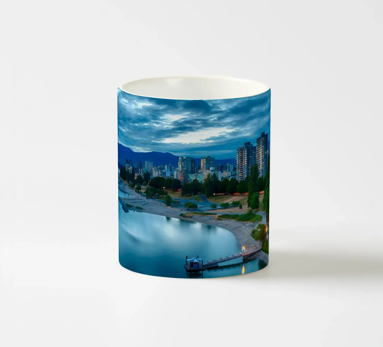 città natura 9 tazza in ceramica da Bttn