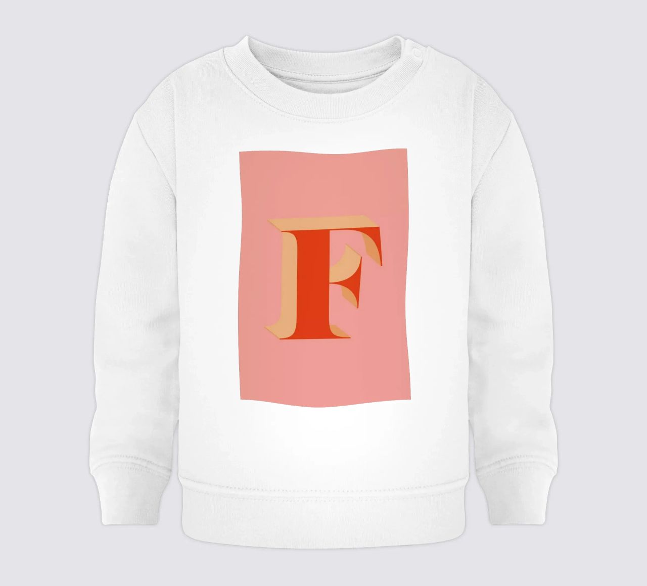Red F felpa neonato da daylight design studio