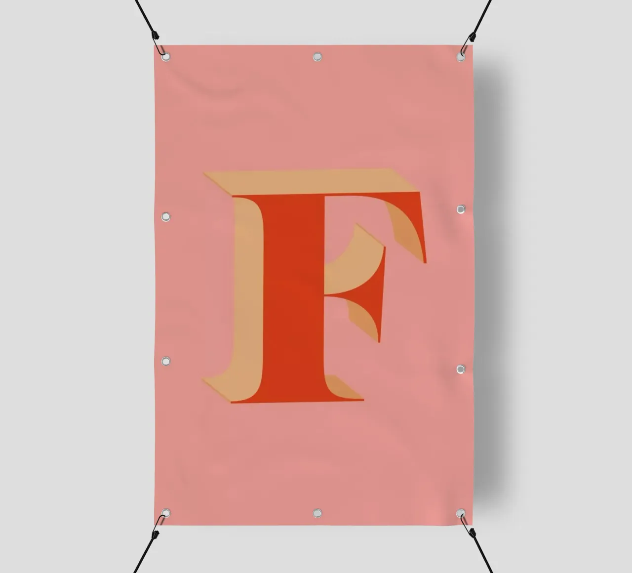Red F telo in pvc da daylight design studio