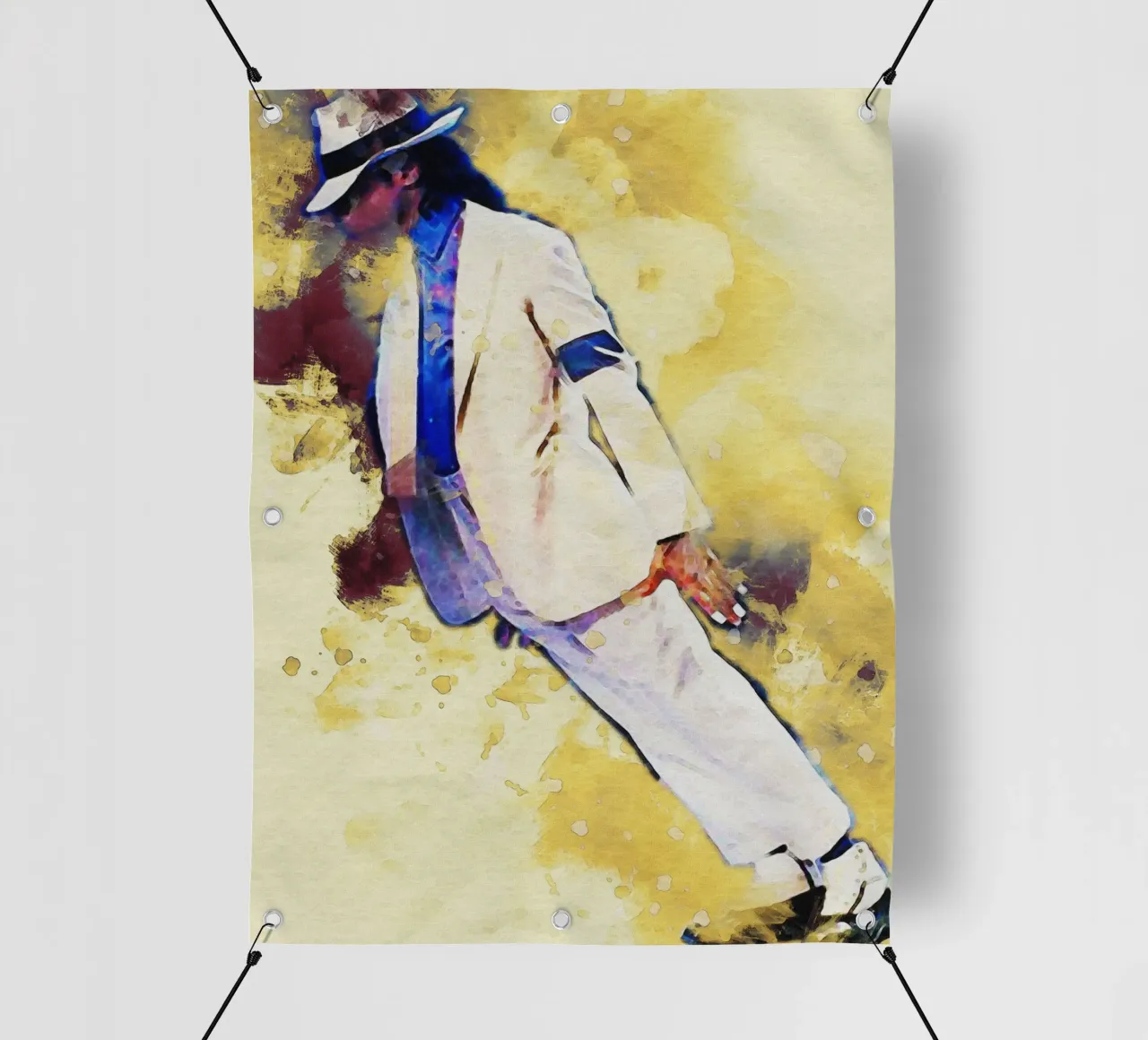 Sbaffo Michael Jackson (Smooth Criminal) telo in pvc da Gunawan Rb
