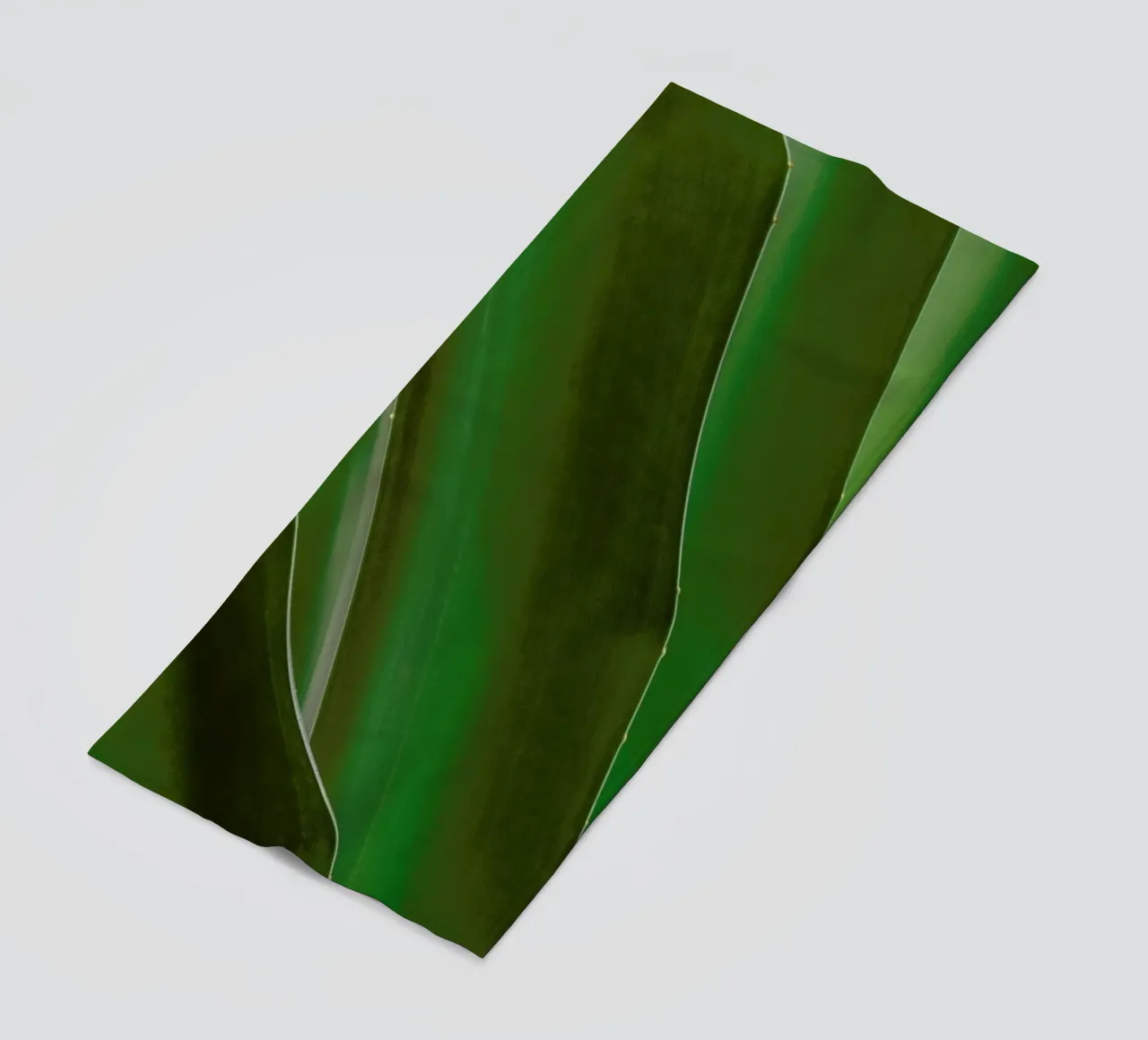 Layered Leaves 3 beach towel by Nur Mut