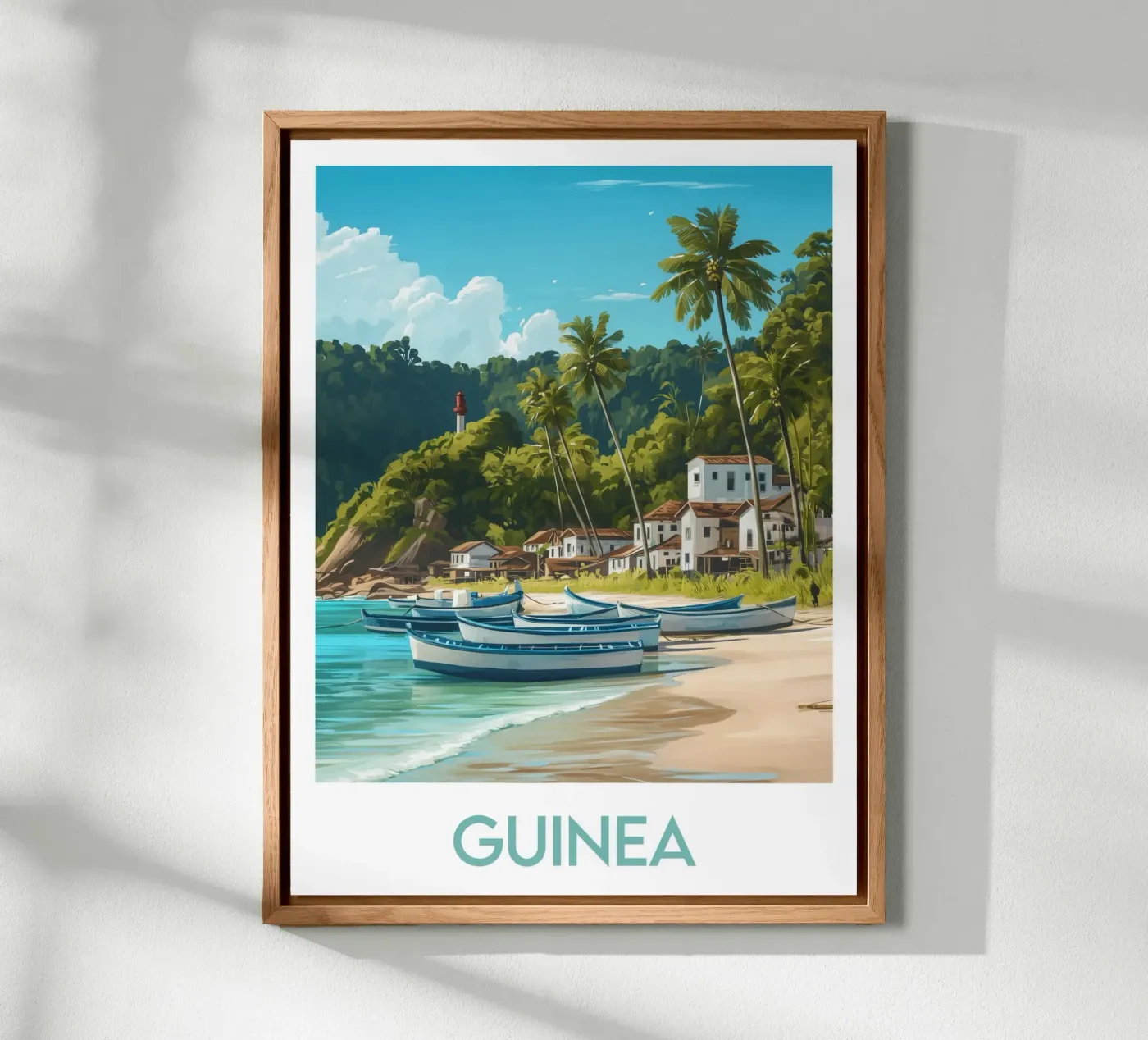 Affiche Guinée panneau forex de Frame the World