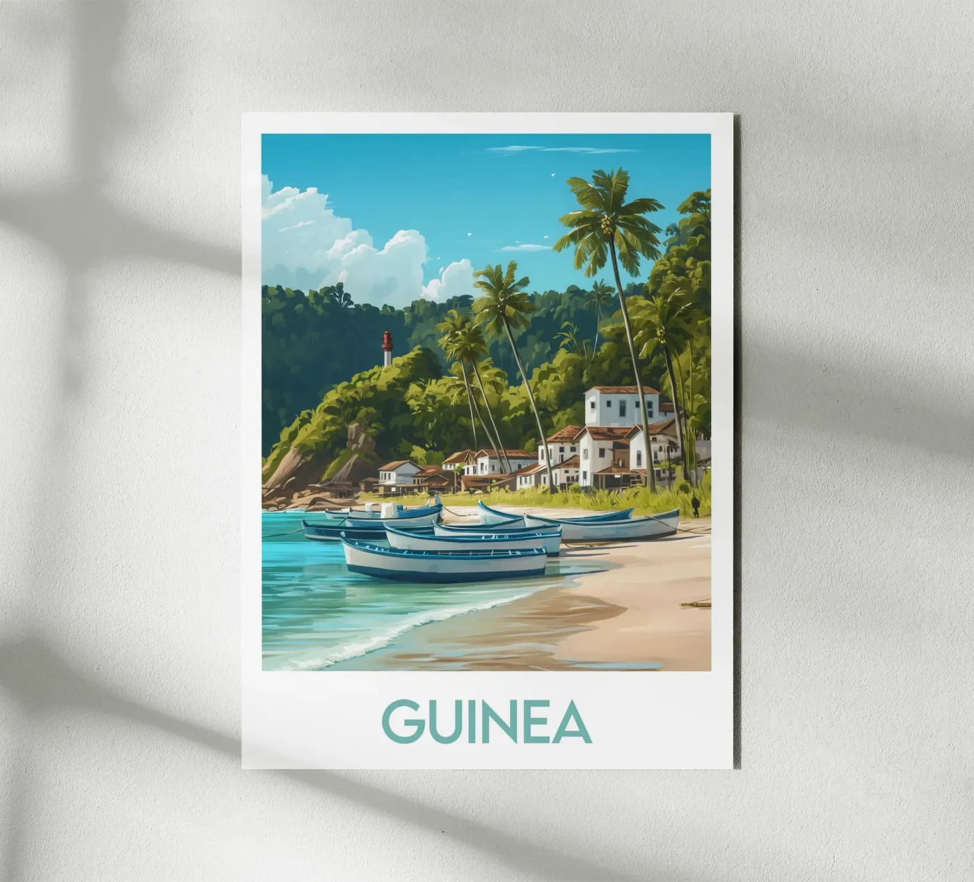 Affiche Guinée panneau forex de Frame the World