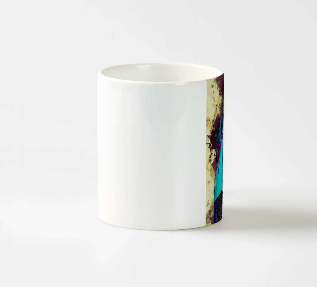 Sbaffo Billie Ellish tazza in ceramica da Gunawan Rb