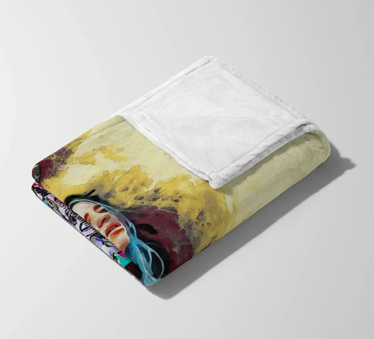 Sbaffo Billie Ellish coperta in pile da Gunawan Rb