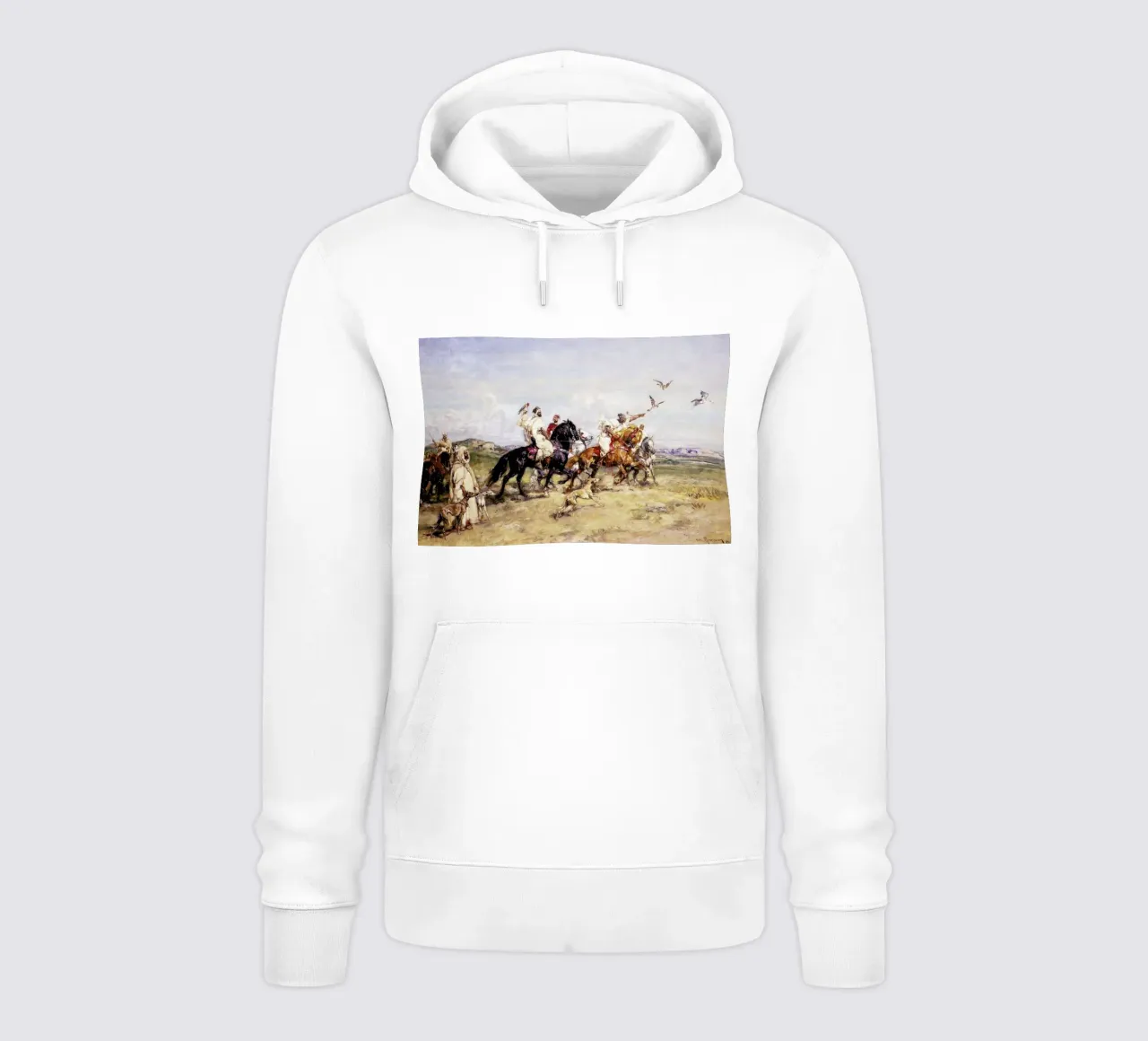 Rousseau - The Falcon Chase felpa con cappuccio da ARTOTHEK