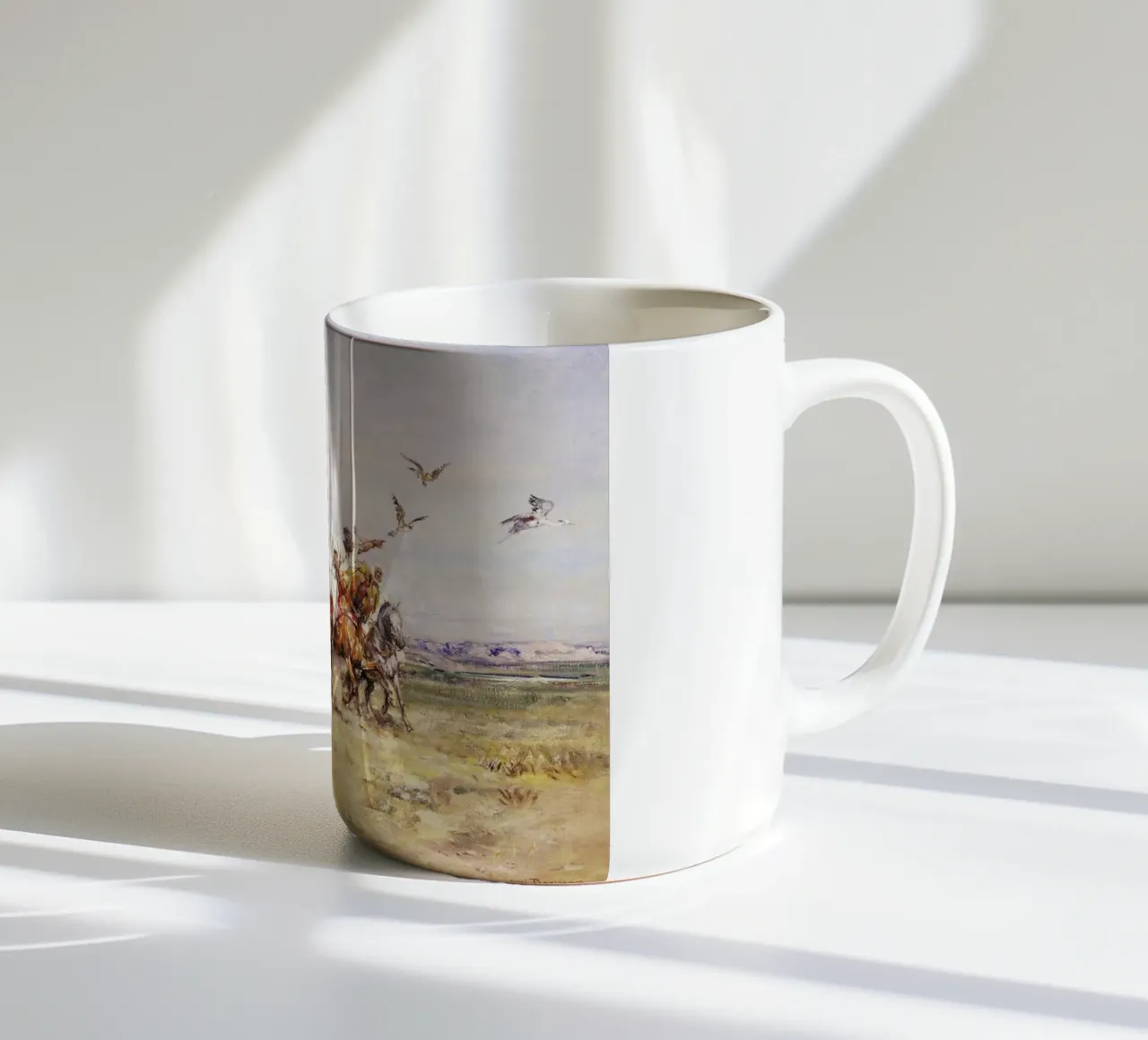 Rousseau - The Falcon Chase tazza in ceramica da ARTOTHEK