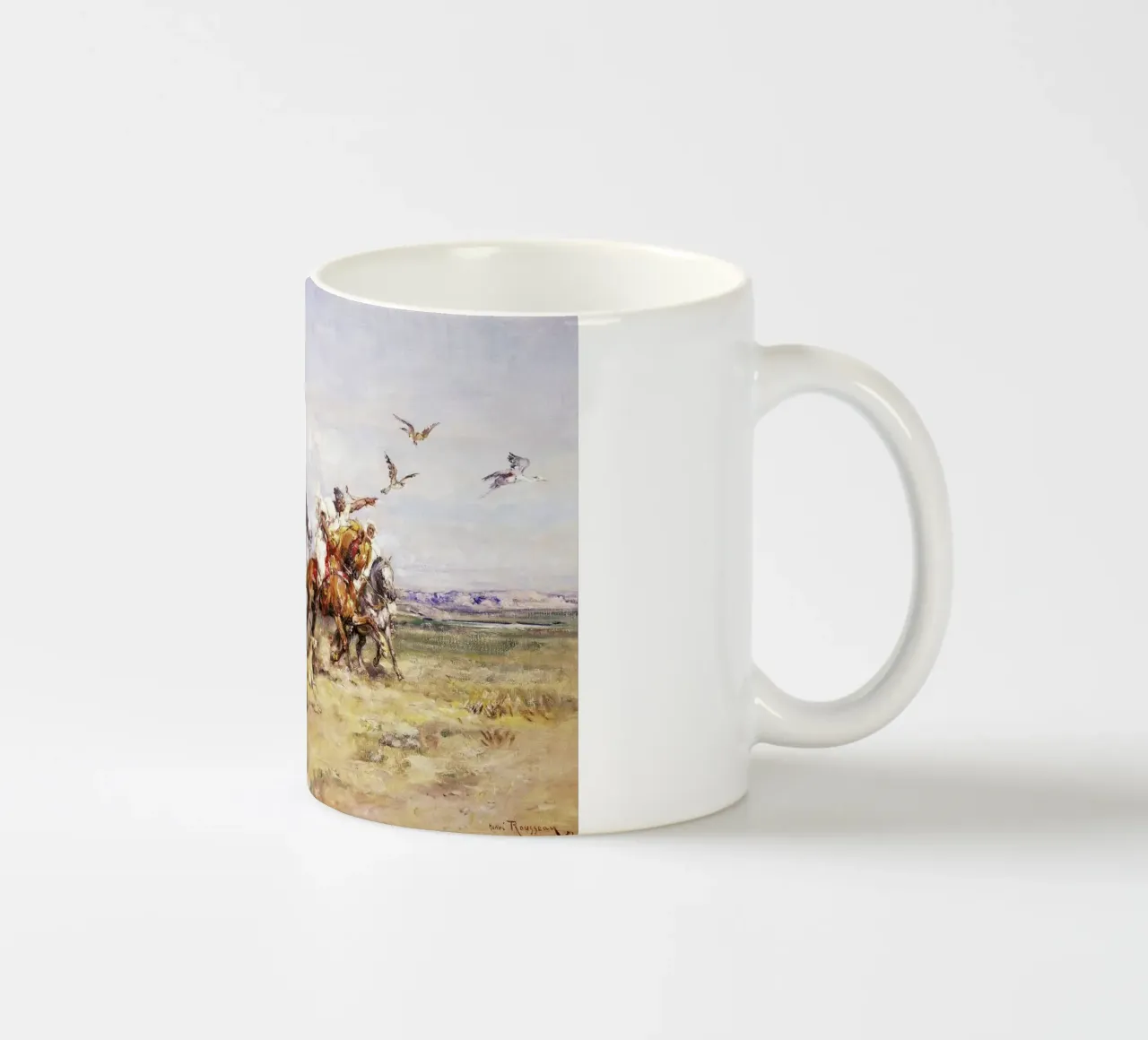 Rousseau - The Falcon Chase tazza in ceramica da ARTOTHEK