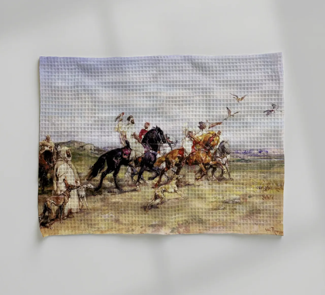 Rousseau - The Falcon Chase canovaccio da cucina da ARTOTHEK