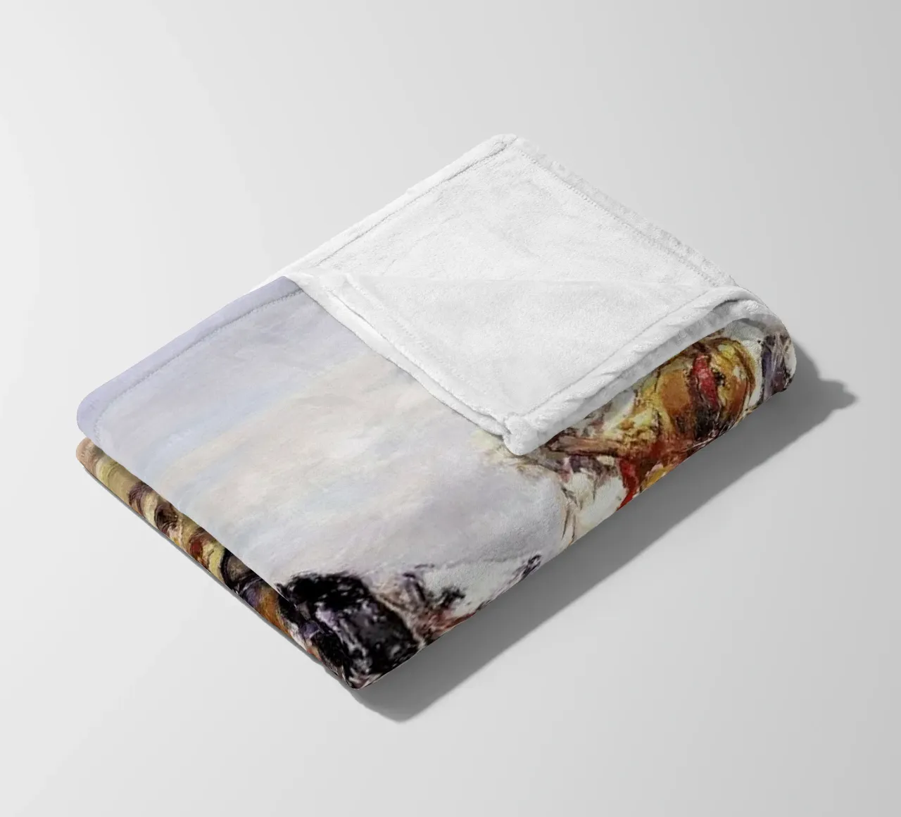 Rousseau - The Falcon Chase coperta in pile da ARTOTHEK
