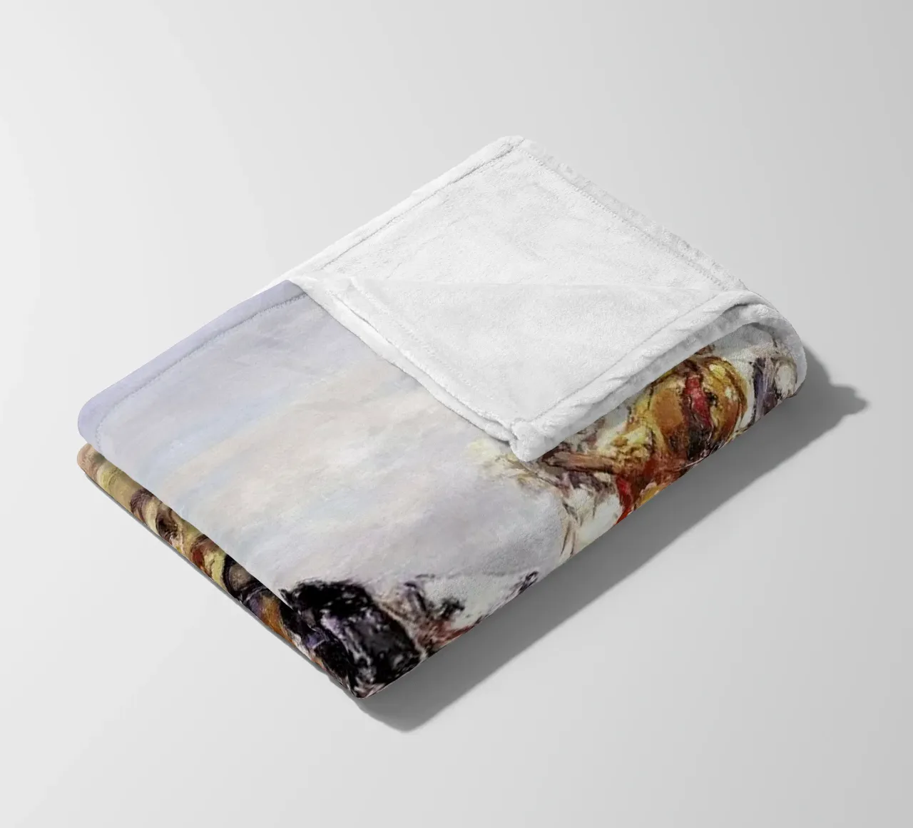 Rousseau - The Falcon Chase coperta in pile da ARTOTHEK