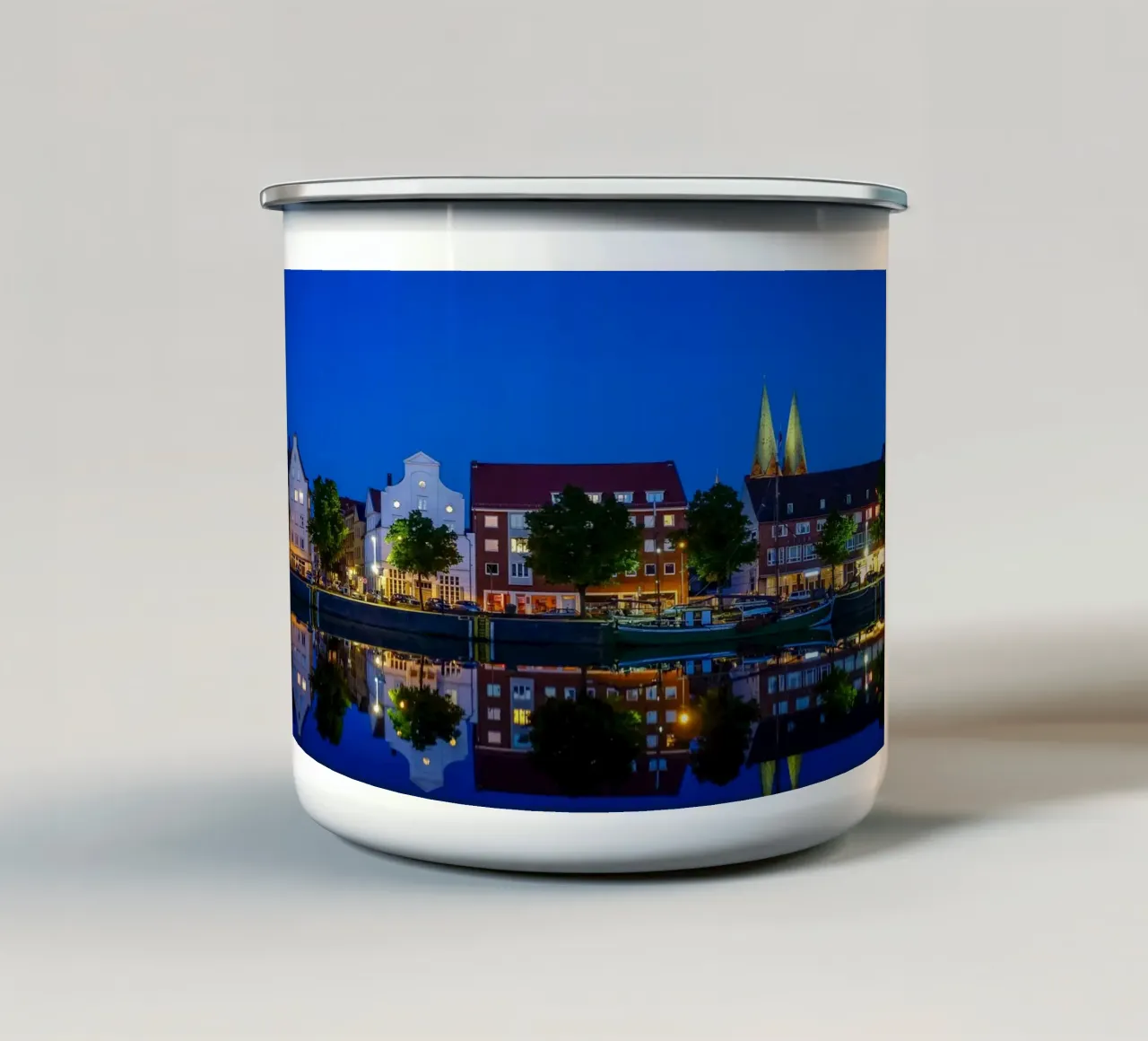 città natura 11 tazza in smalto da Bttn