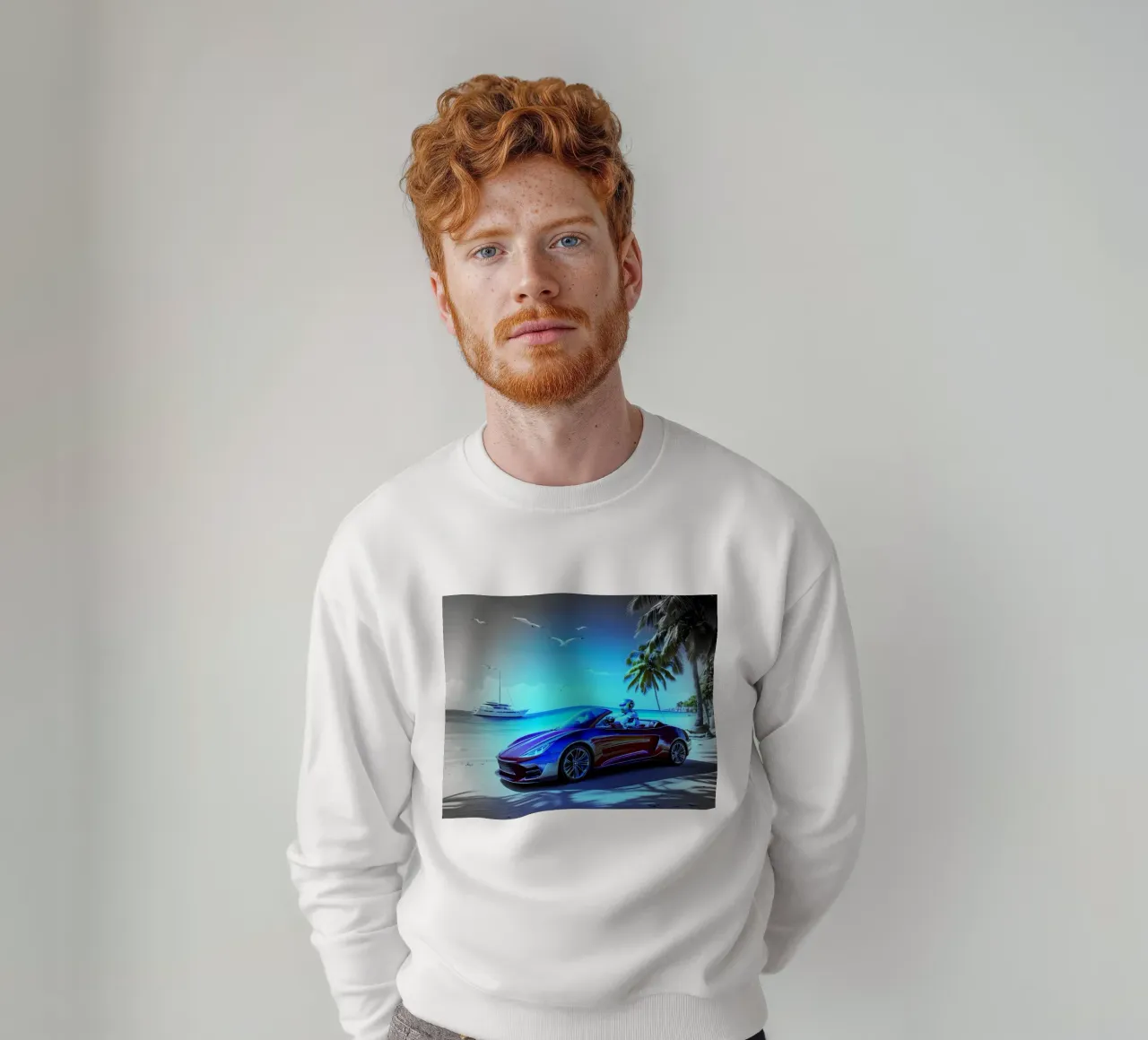 ROBOT AU VOLANT. NB PARTIEL. felpa da Thierry vobmann photography