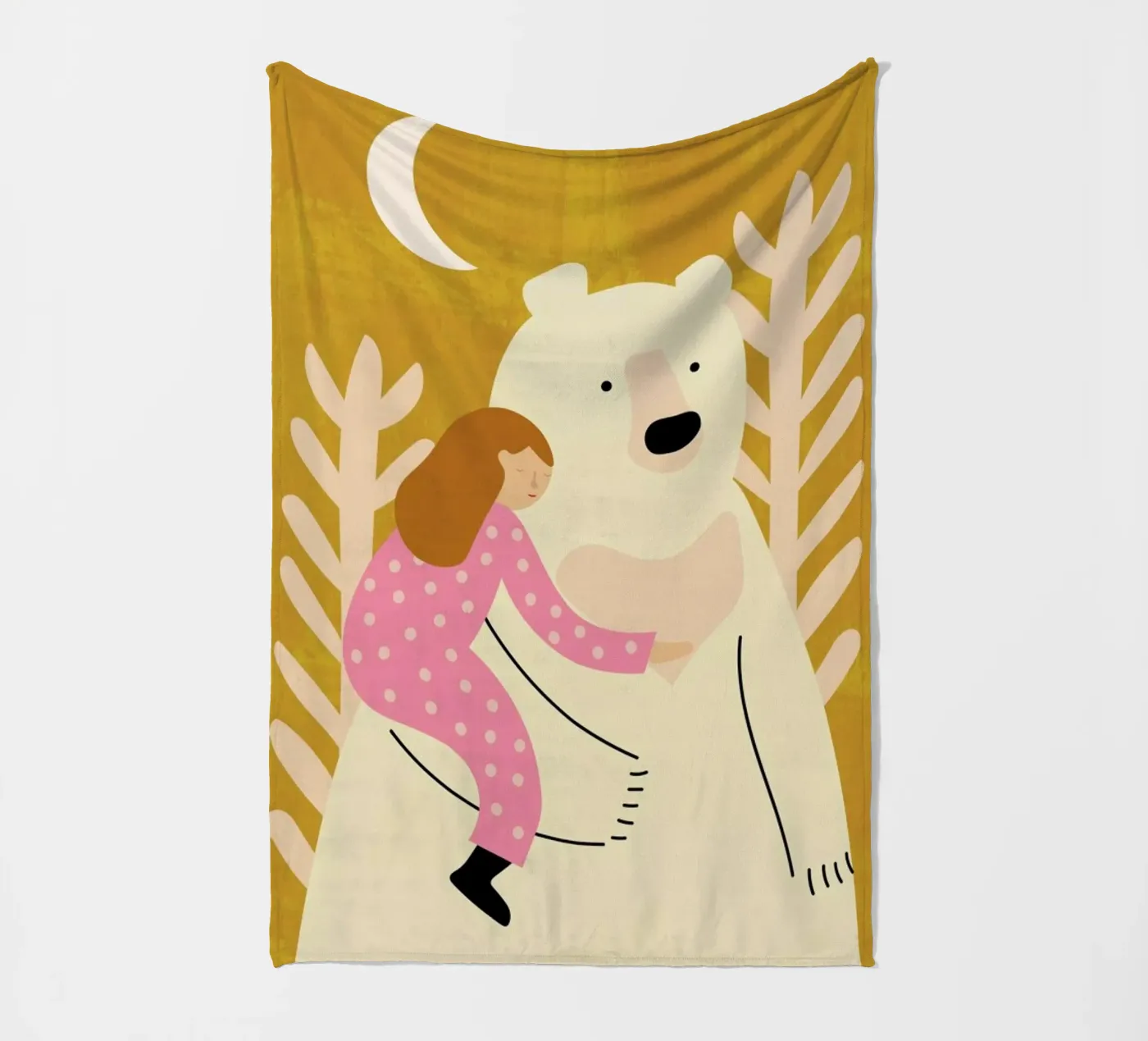 Bear Hug fleecedeken van Little Flourishes