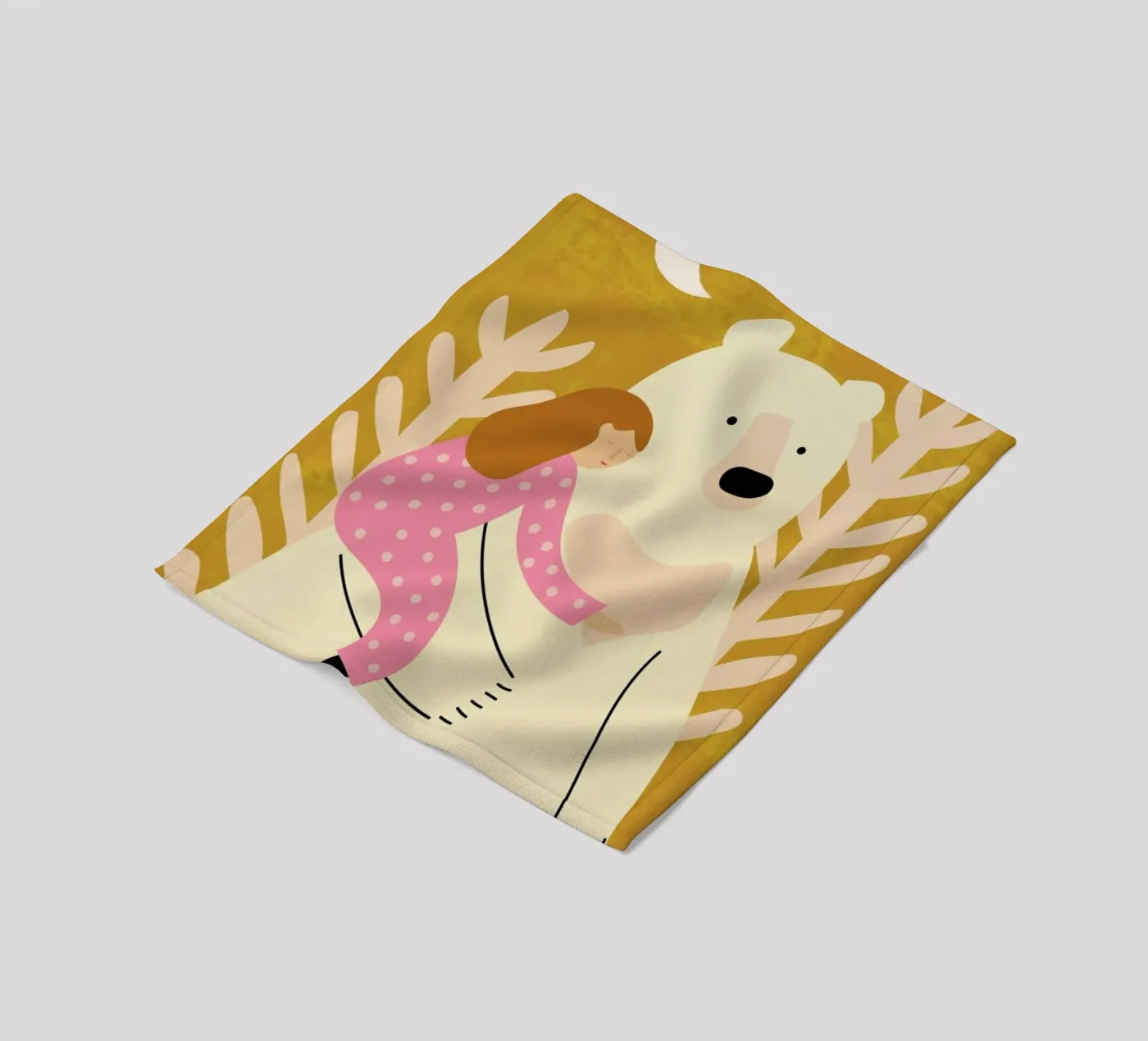 Bear Hug fleecedeken van Little Flourishes