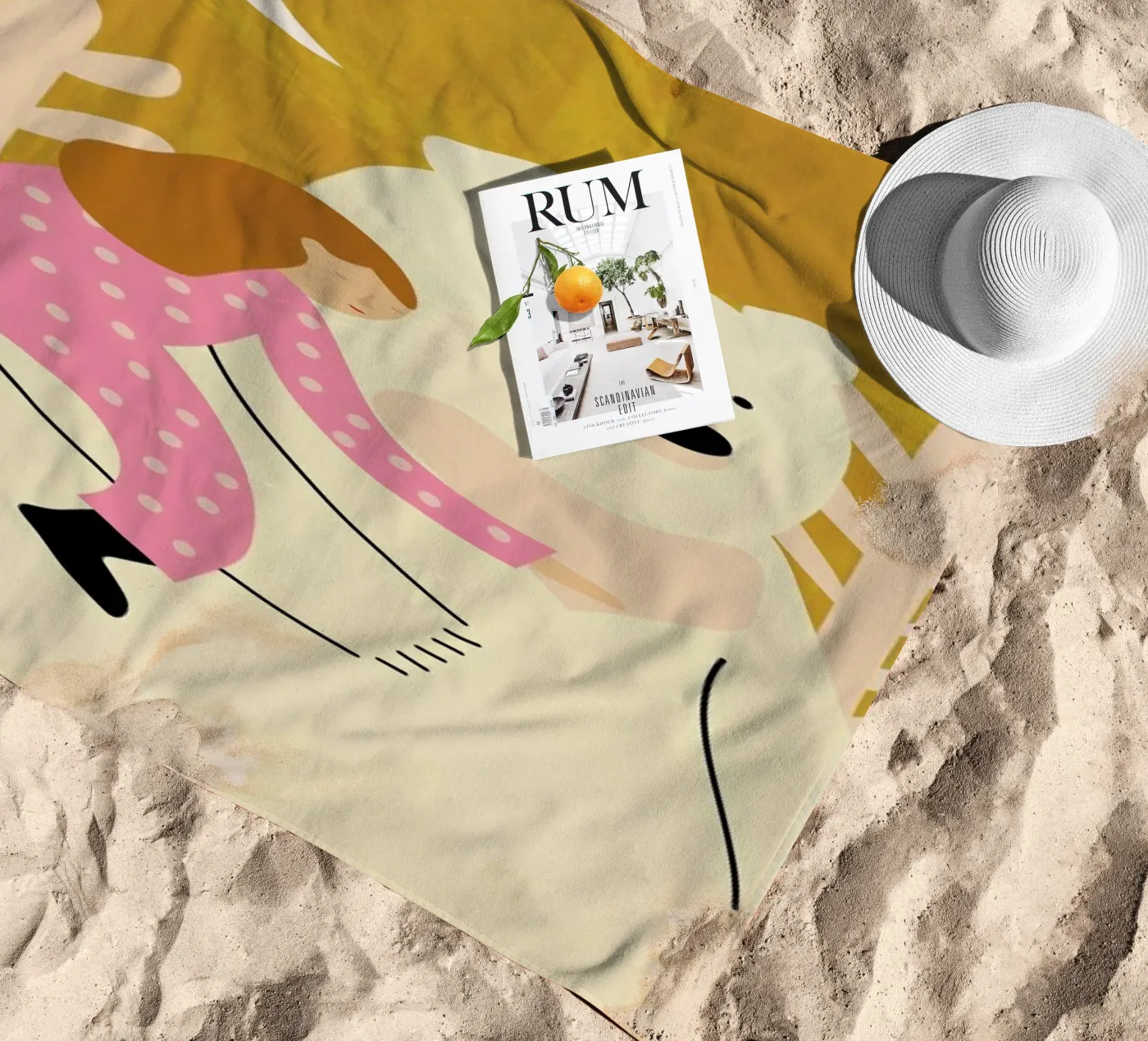 Bear Hug telo mare da Little Flourishes