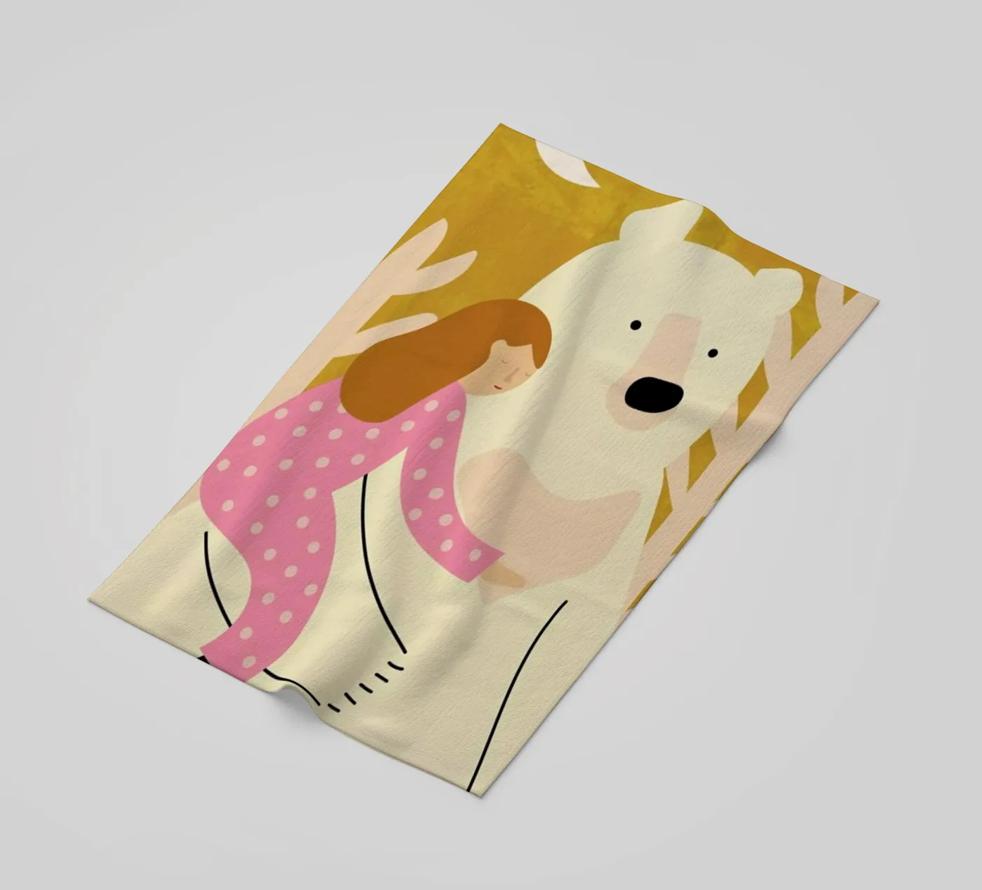 Bear Hug telo mare da Little Flourishes