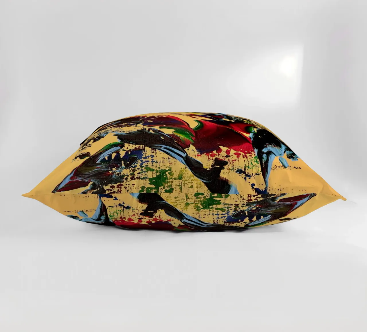 MESSAGE FROM THE HEART 6 cuscino da Thierry Vobmann Abstract painting