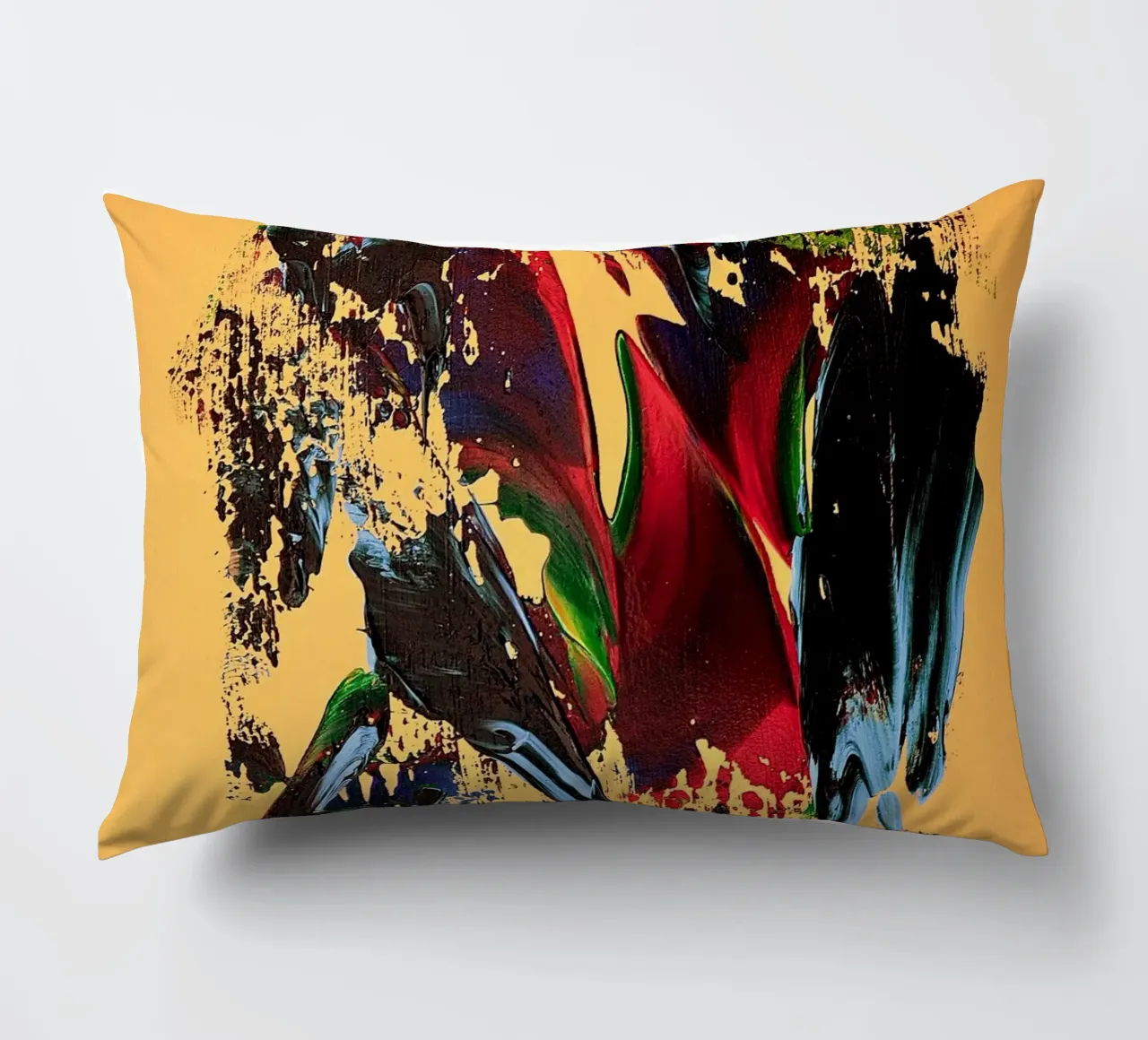 MESSAGE FROM THE HEART 6 cuscino da Thierry Vobmann Abstract painting