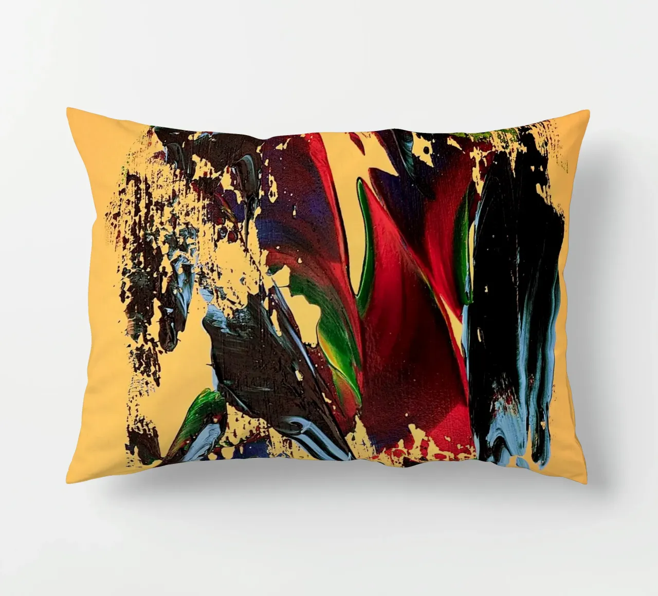 MESSAGE FROM THE HEART 6 cuscino da Thierry Vobmann Abstract painting
