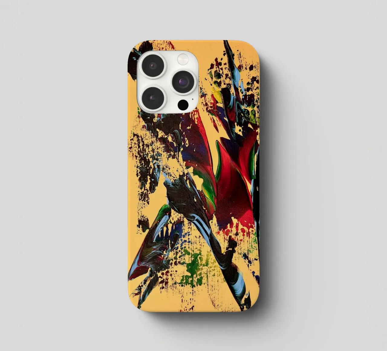 MESSAGE FROM THE HEART 6 cover iphone da Thierry Vobmann Abstract painting