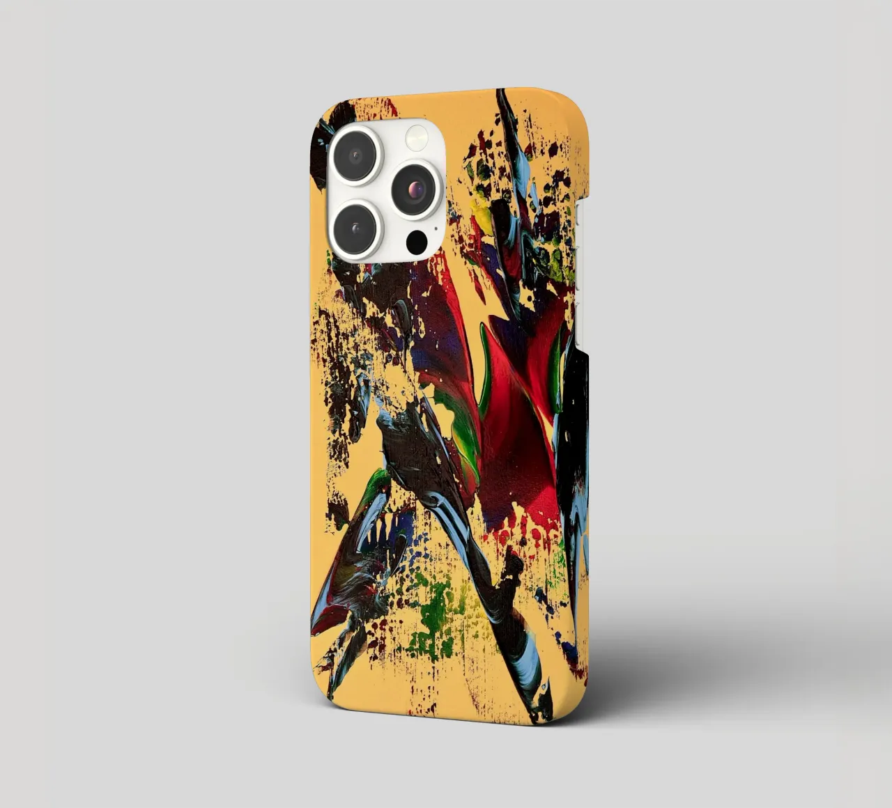 MESSAGE FROM THE HEART 6 cover iphone da Thierry Vobmann Abstract painting