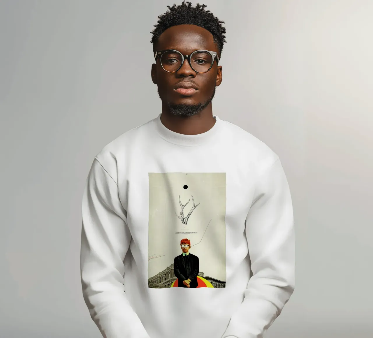 Bright Posture felpa da Frank Moth