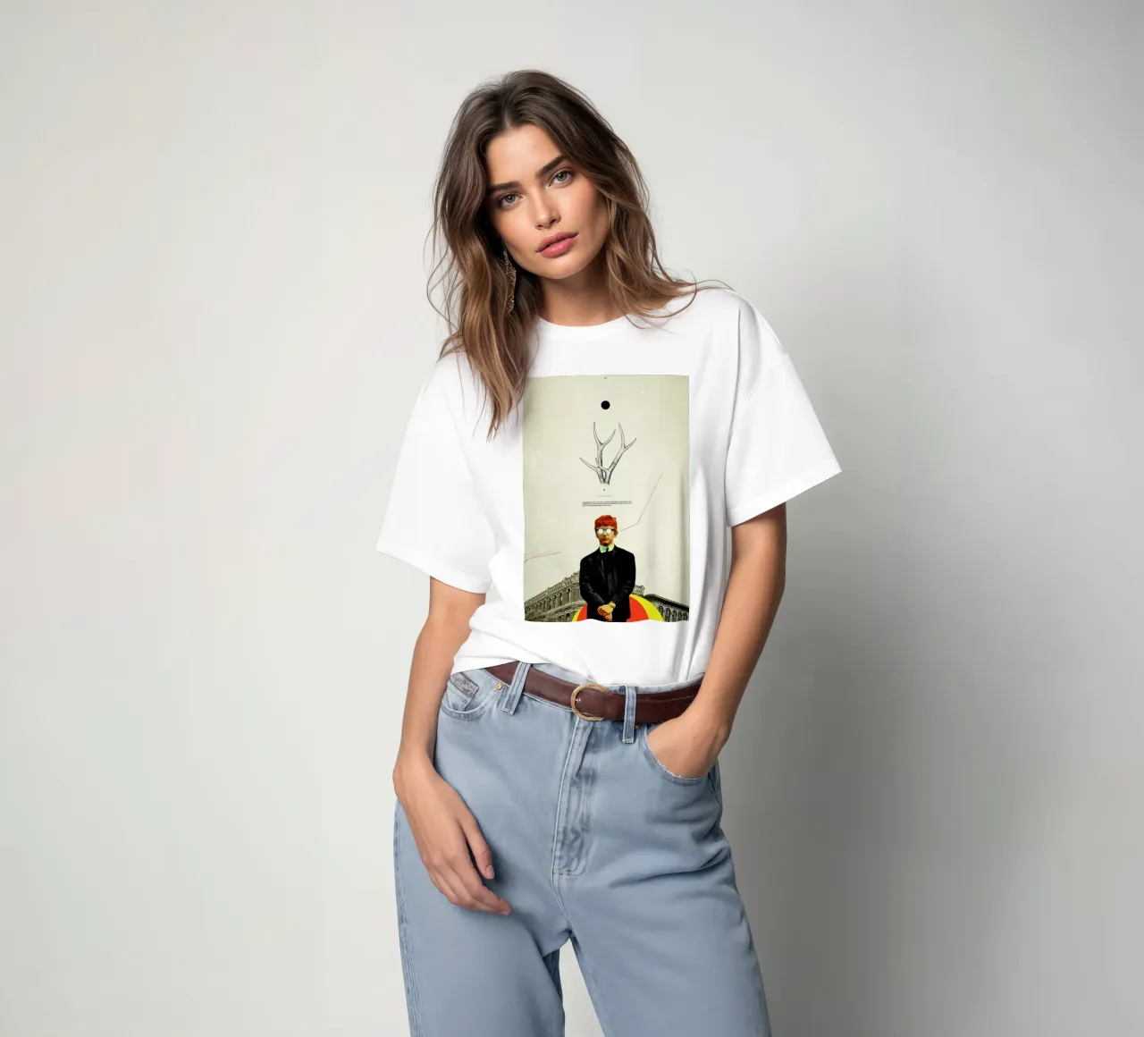 Bright Posture T-Shirt von Frank Moth