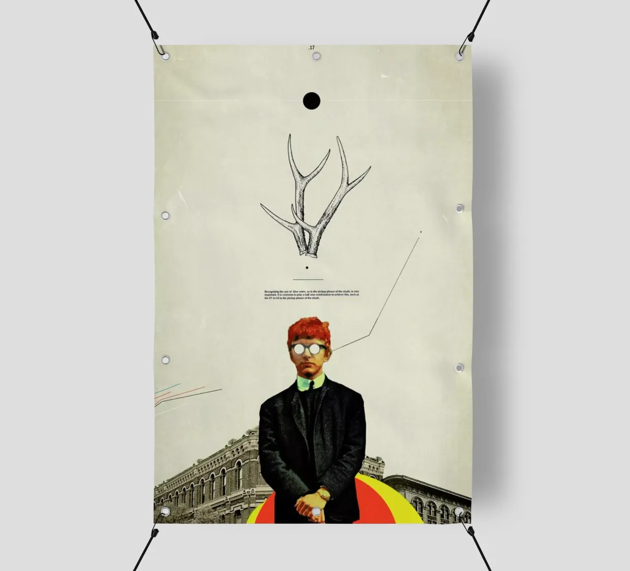 Bright Posture telo in pvc da Frank Moth