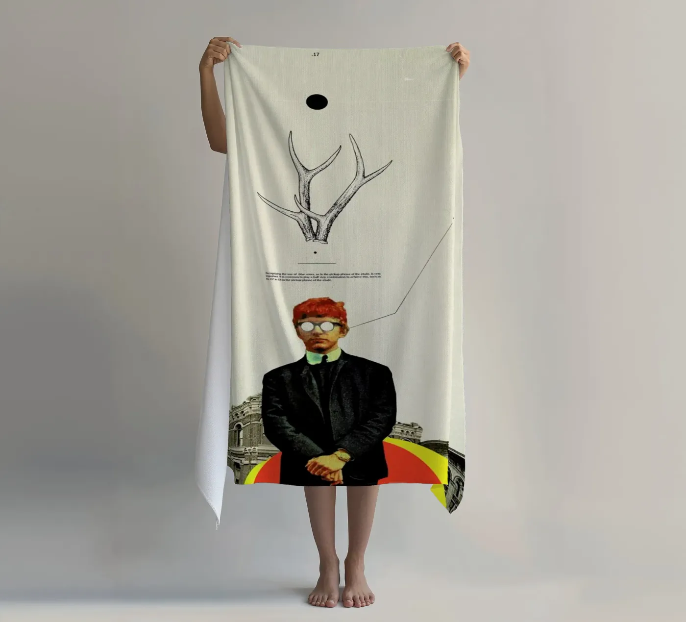 Bright Posture serviette de plage de Frank Moth