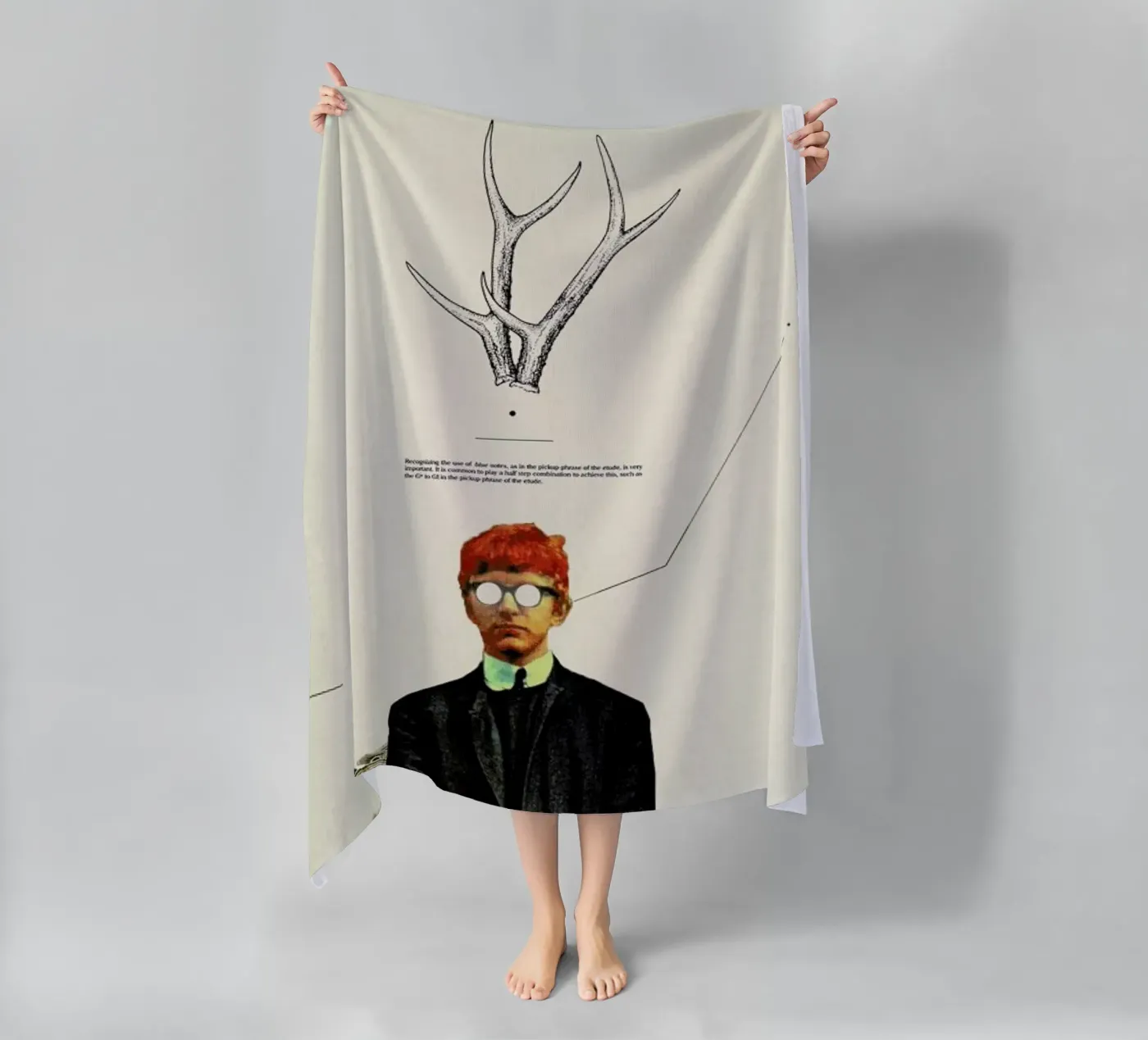 Bright Posture serviette de plage de Frank Moth