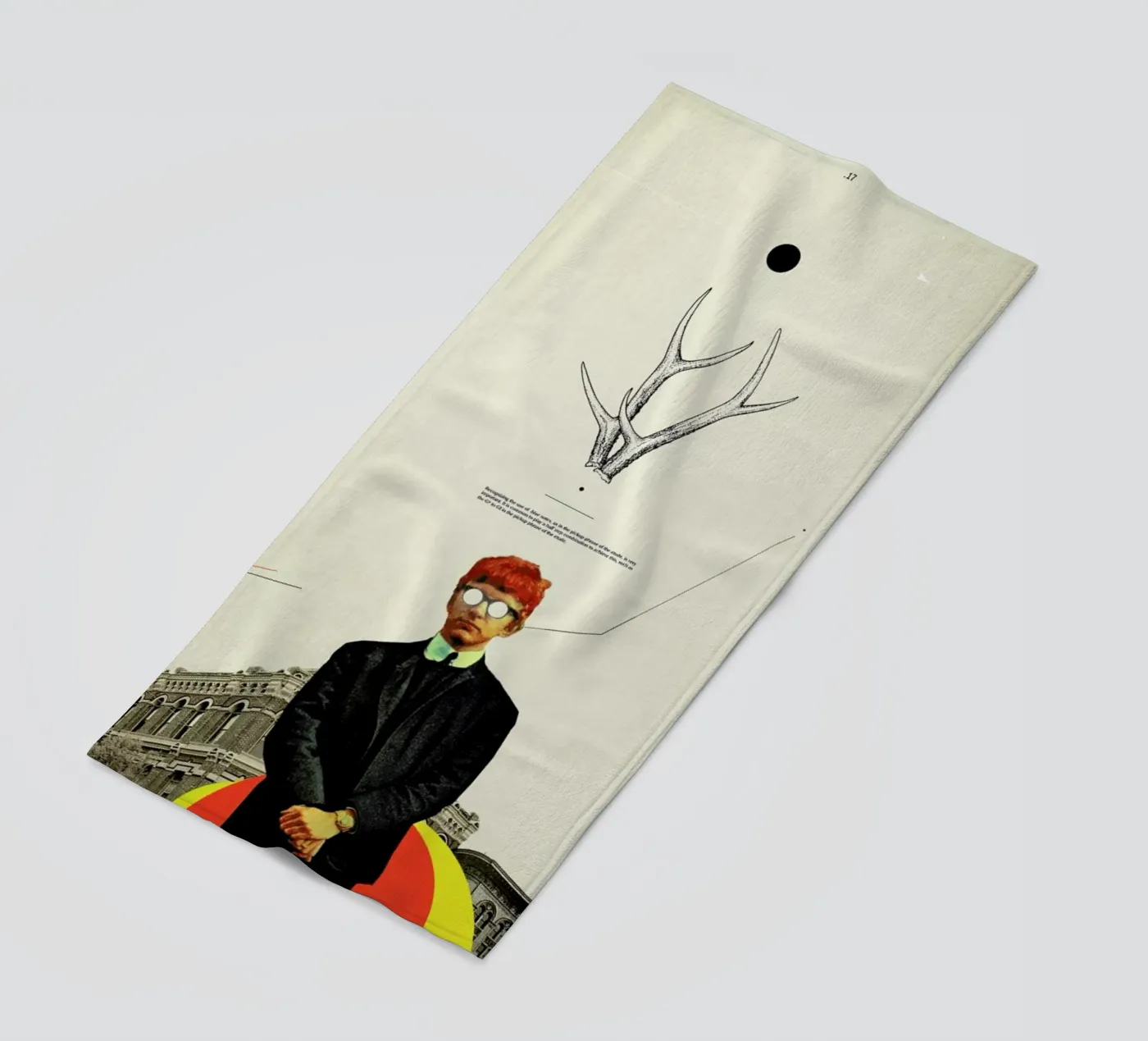 Bright Posture serviette de plage de Frank Moth