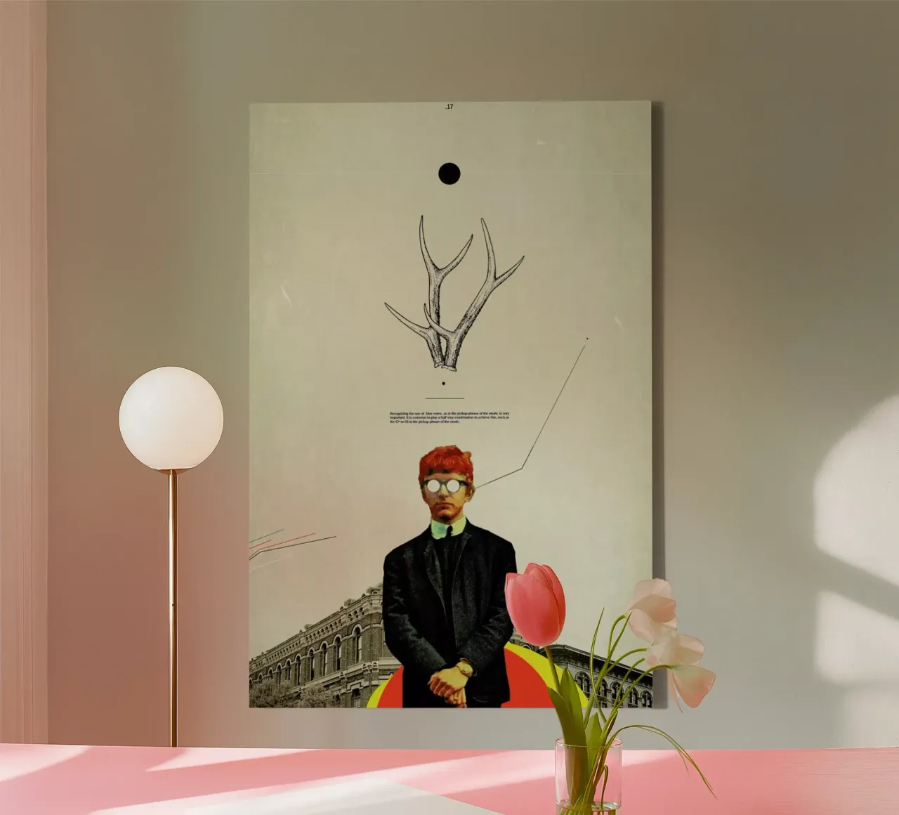 Bright Posture tela da Frank Moth