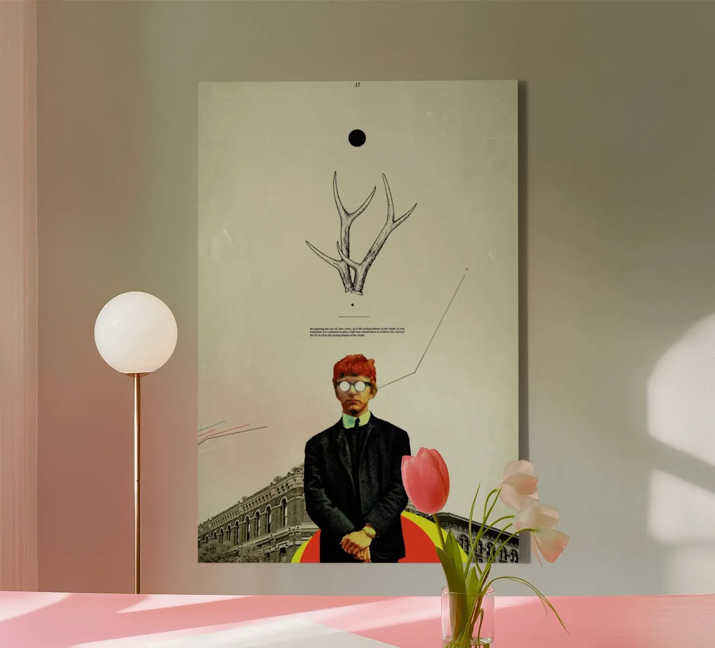 Bright Posture canvas van Frank Moth