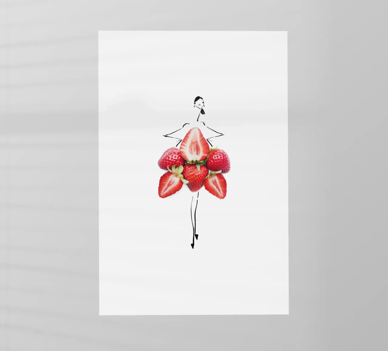 Strawberry Fields pellicola backlit da Gretchen Roehrs