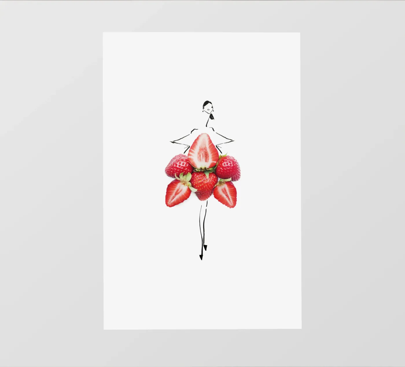 Strawberry Fields papier peint photo de Gretchen Roehrs