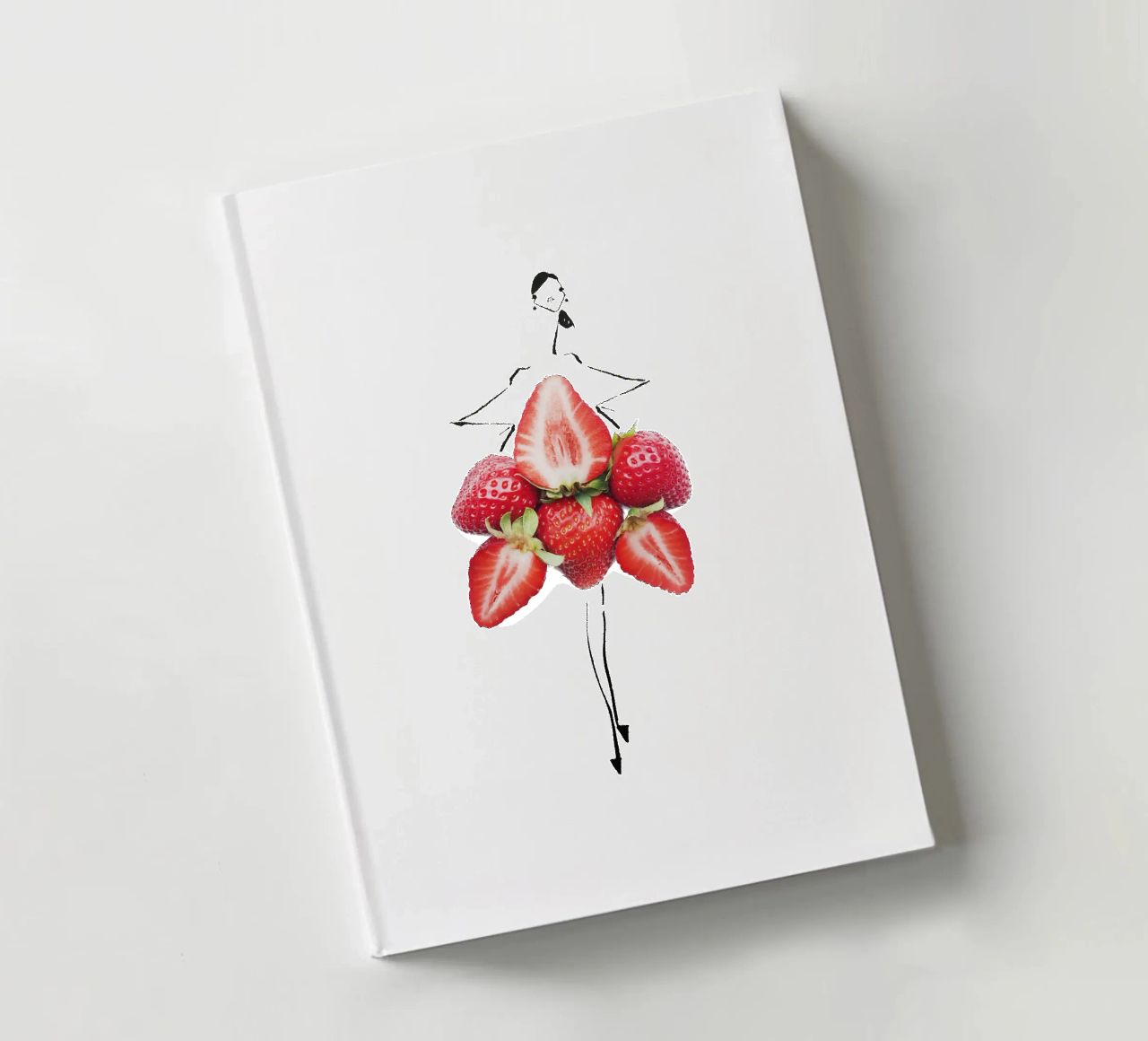 Strawberry Fields notebook by Gretchen Roehrs
