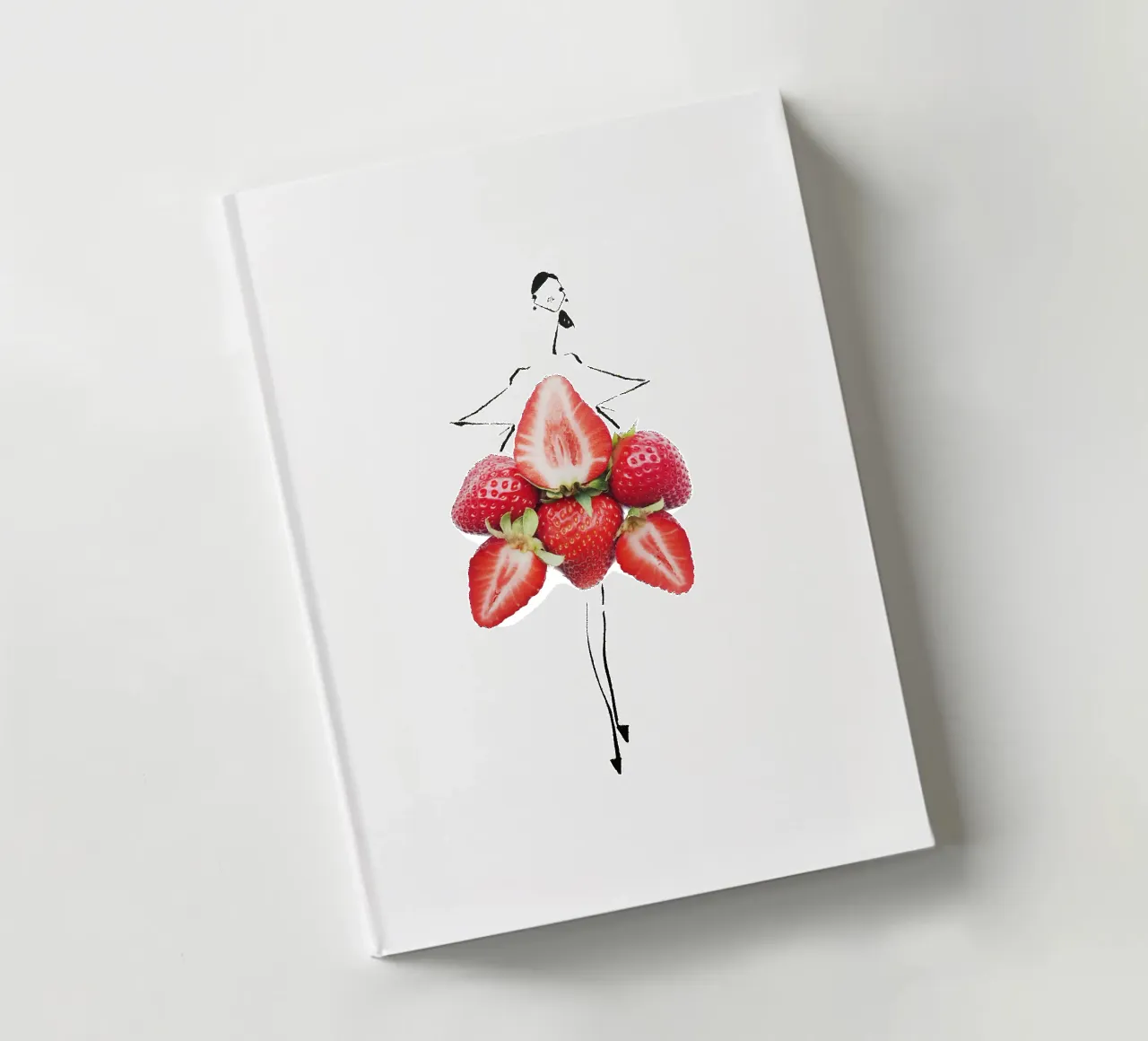 Strawberry Fields Notizbuch von Gretchen Roehrs