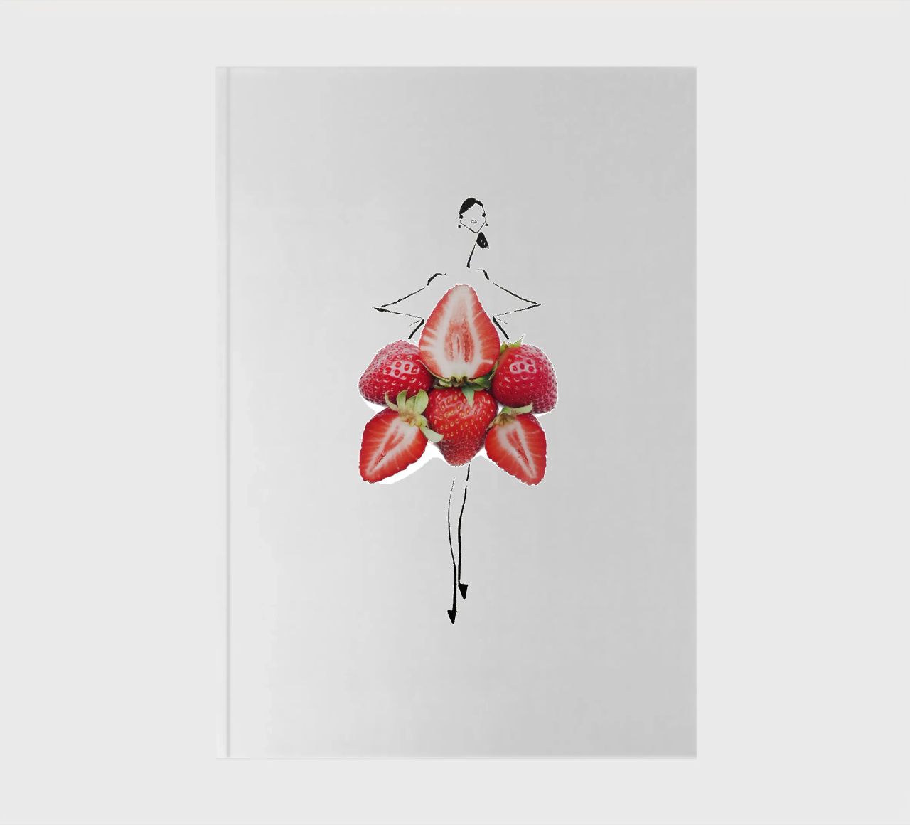 Strawberry Fields notebook by Gretchen Roehrs