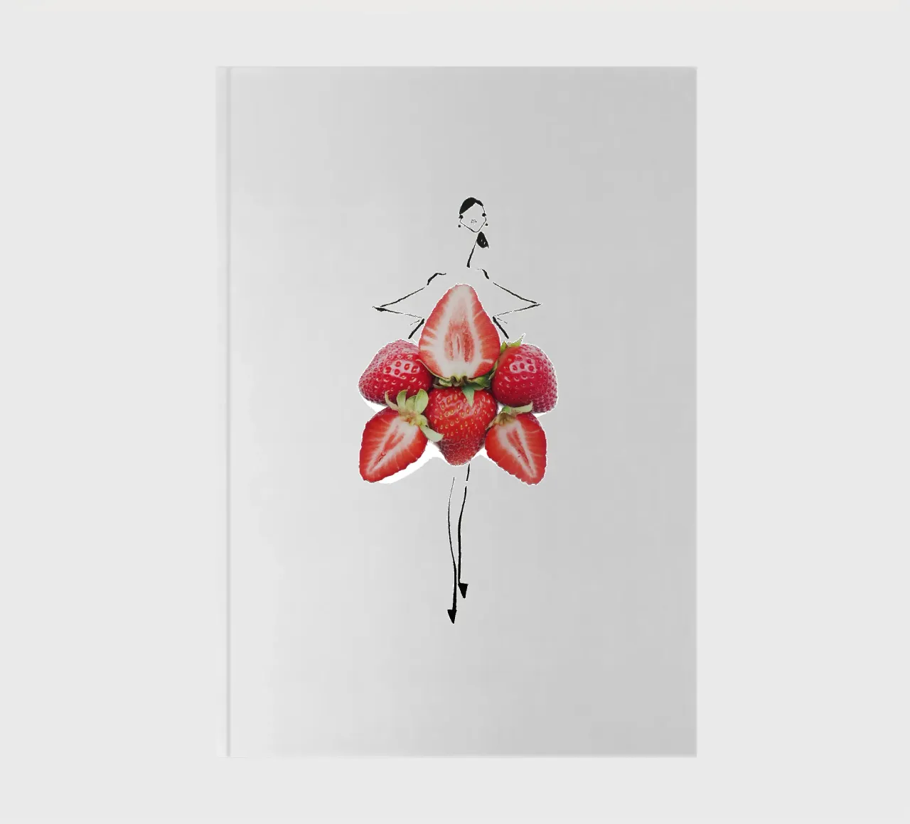 Strawberry Fields Notizbuch von Gretchen Roehrs