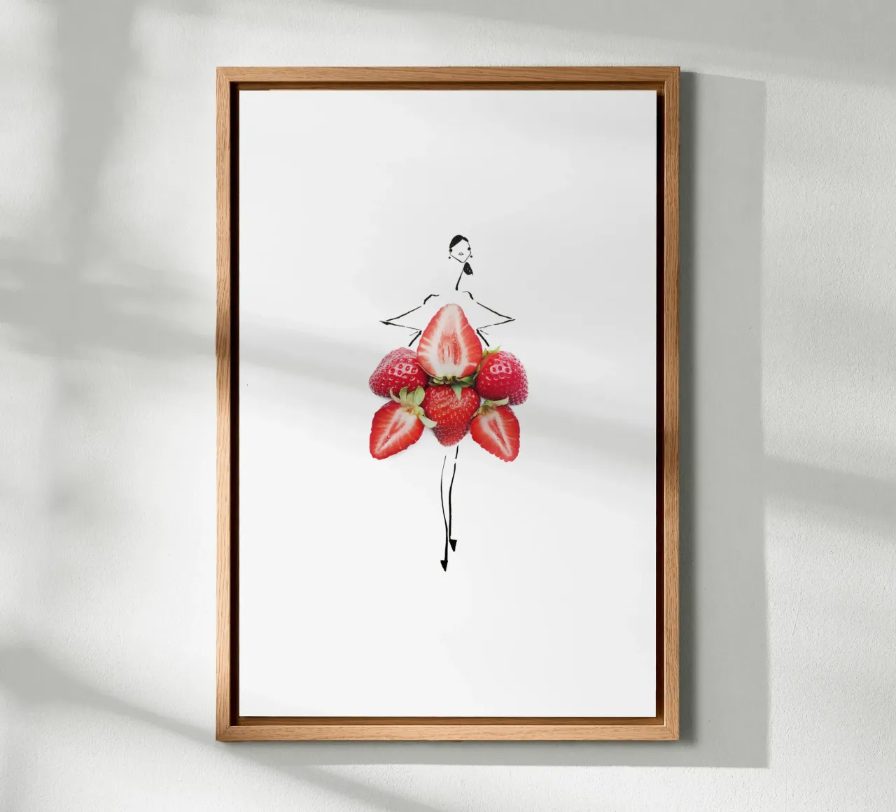 Strawberry Fields pannello forex da Gretchen Roehrs